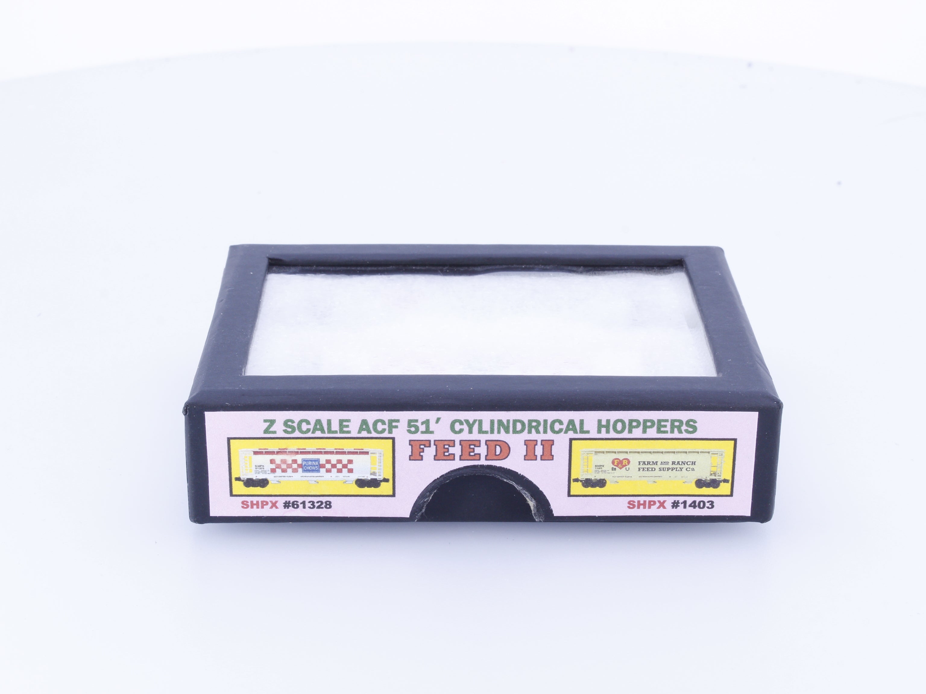 Full Throttle FTCOL56 Z ACF 51' Cylindrical Hoppers 2 Pack American Car and Foundry (ACF/ACFX) 61328/1403 (#2)