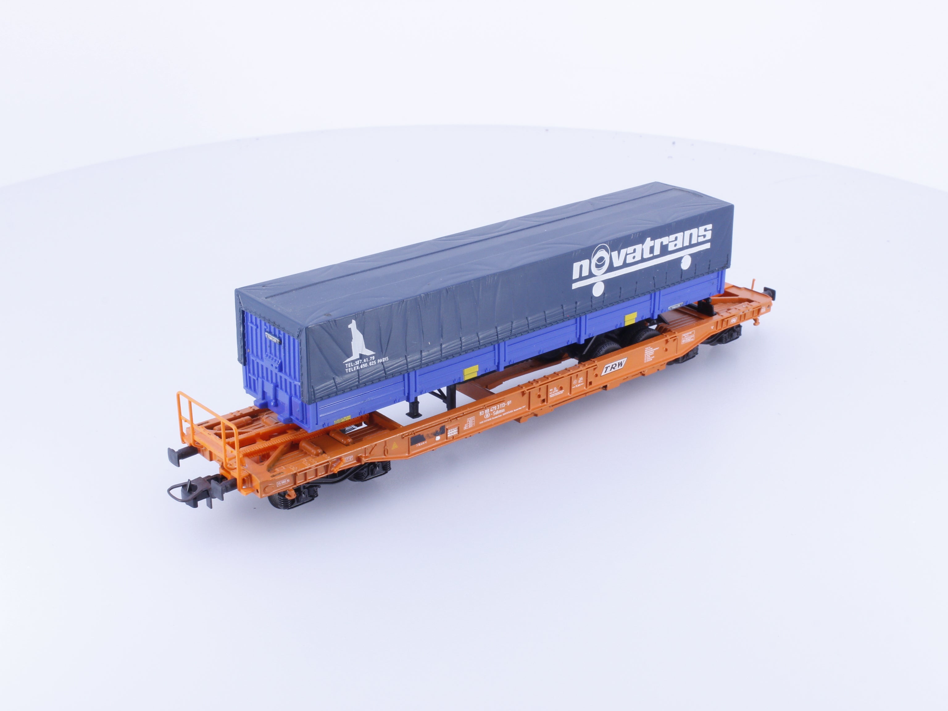 Roco 44311G HO DB Semi Truck Transport Wagon 8388479