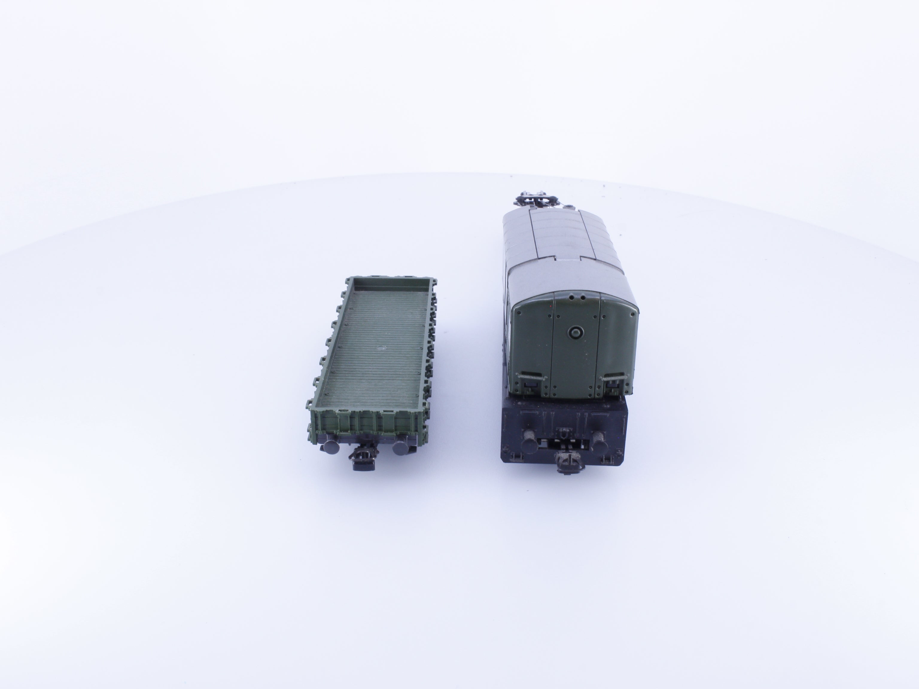 Roco 44316A HO DB Crane on Flat Car 400331