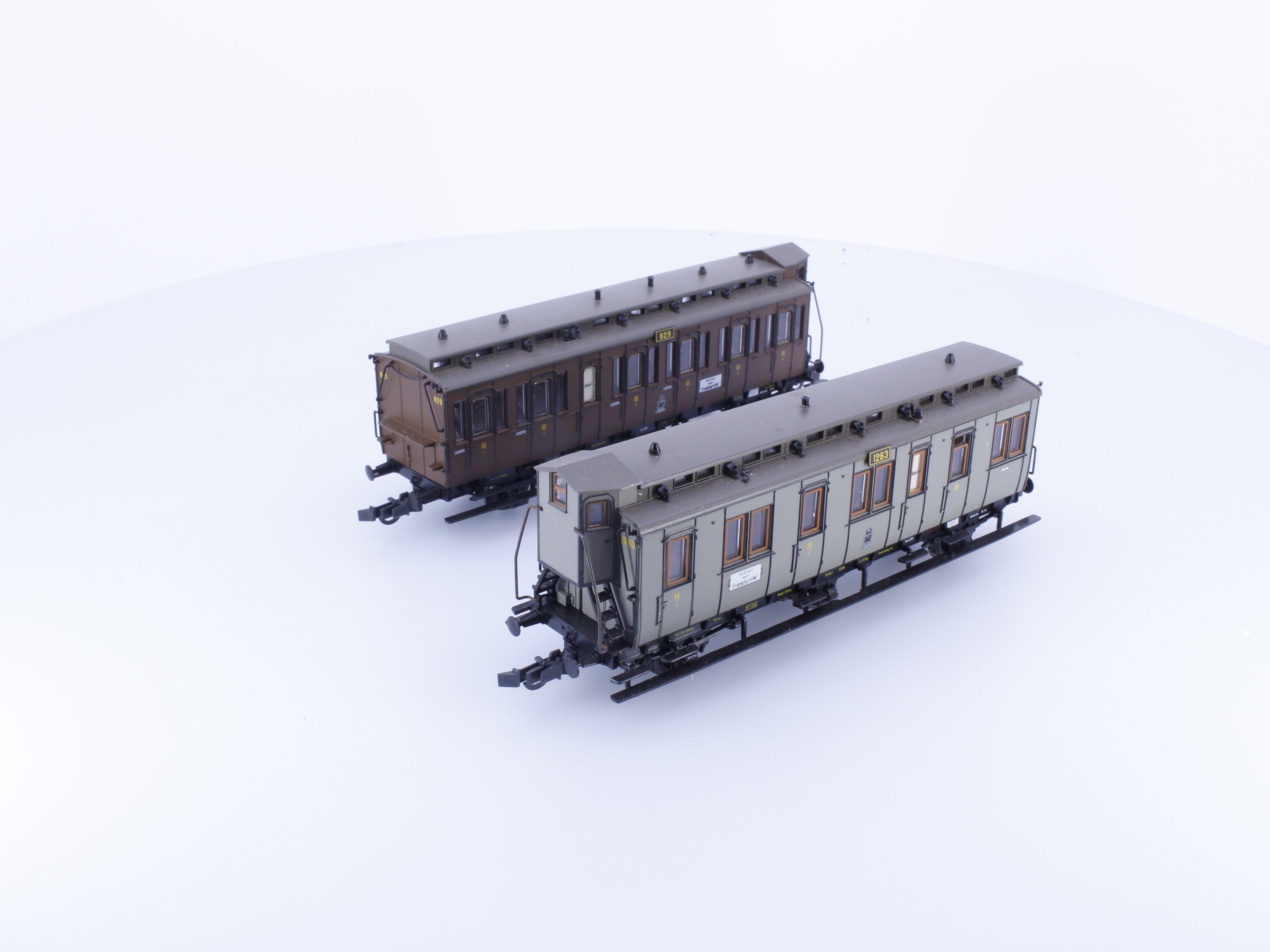 Roco 44013 HO KPEV 2 Pair Passenger Cars