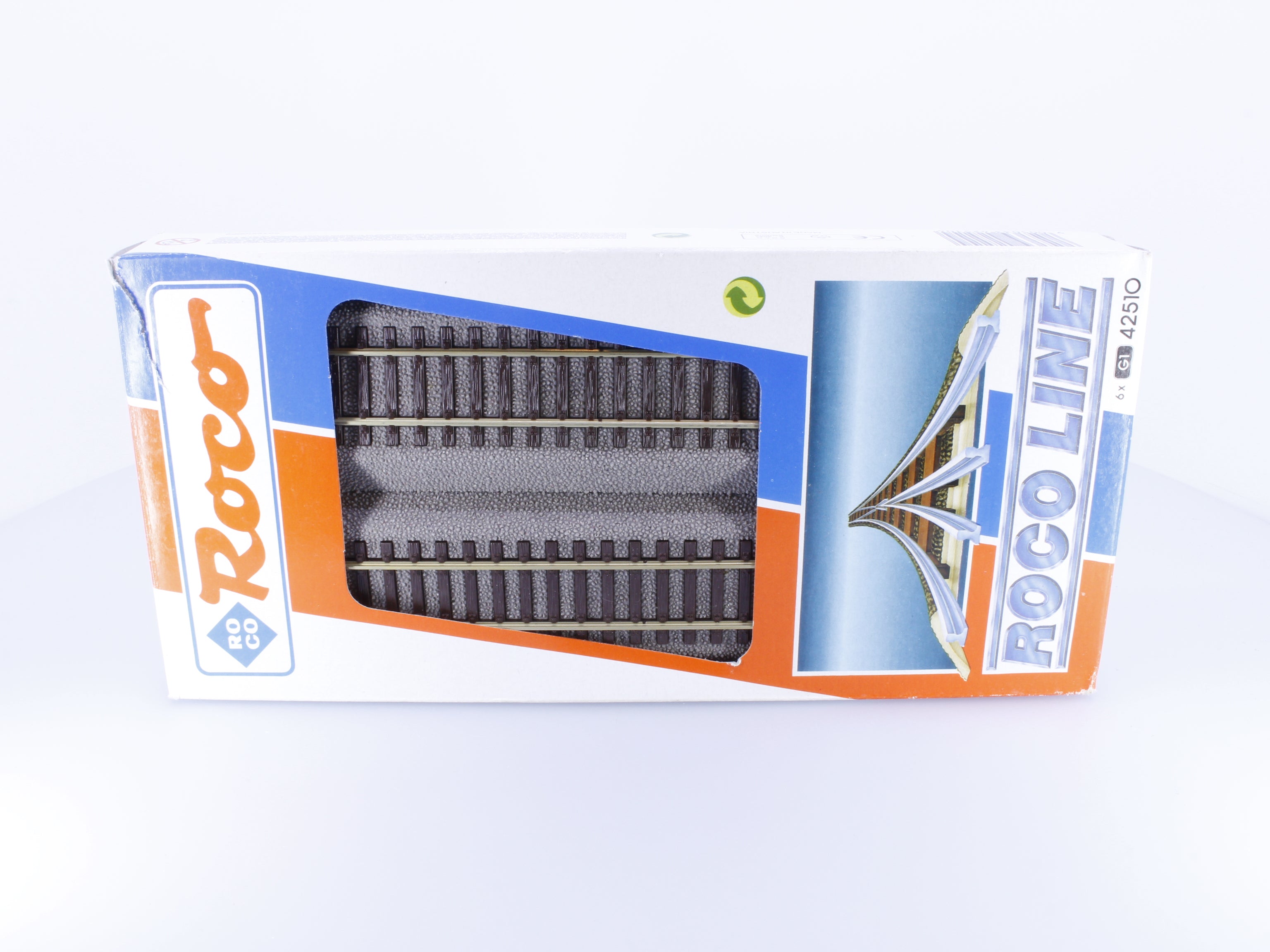 Roco 42510 HO G1 Straight Track 6 Pieces (#2)