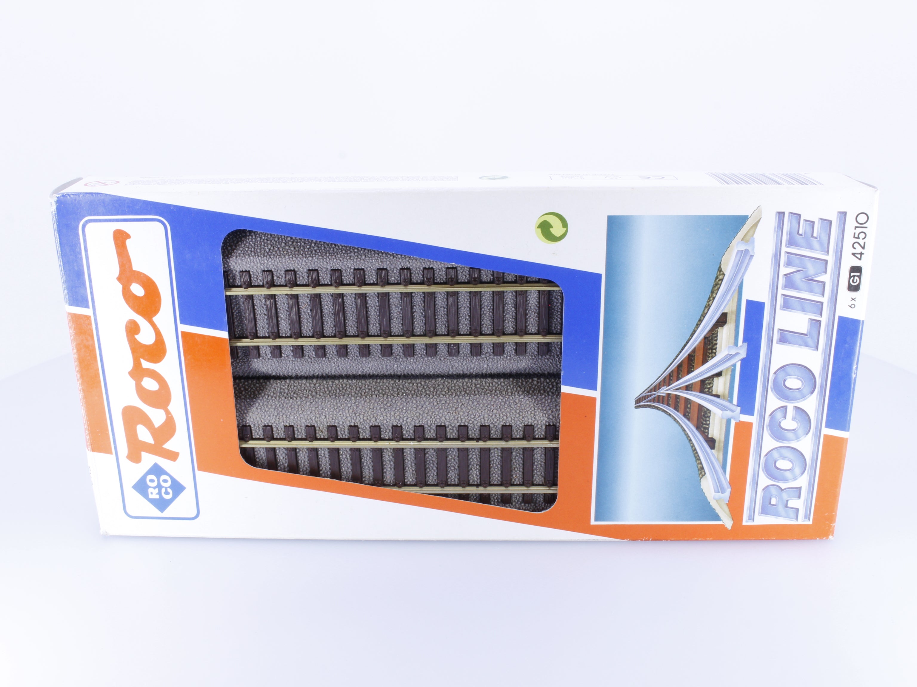 Roco 42510 HO G1 Straight Track 6 Pieces (#3)