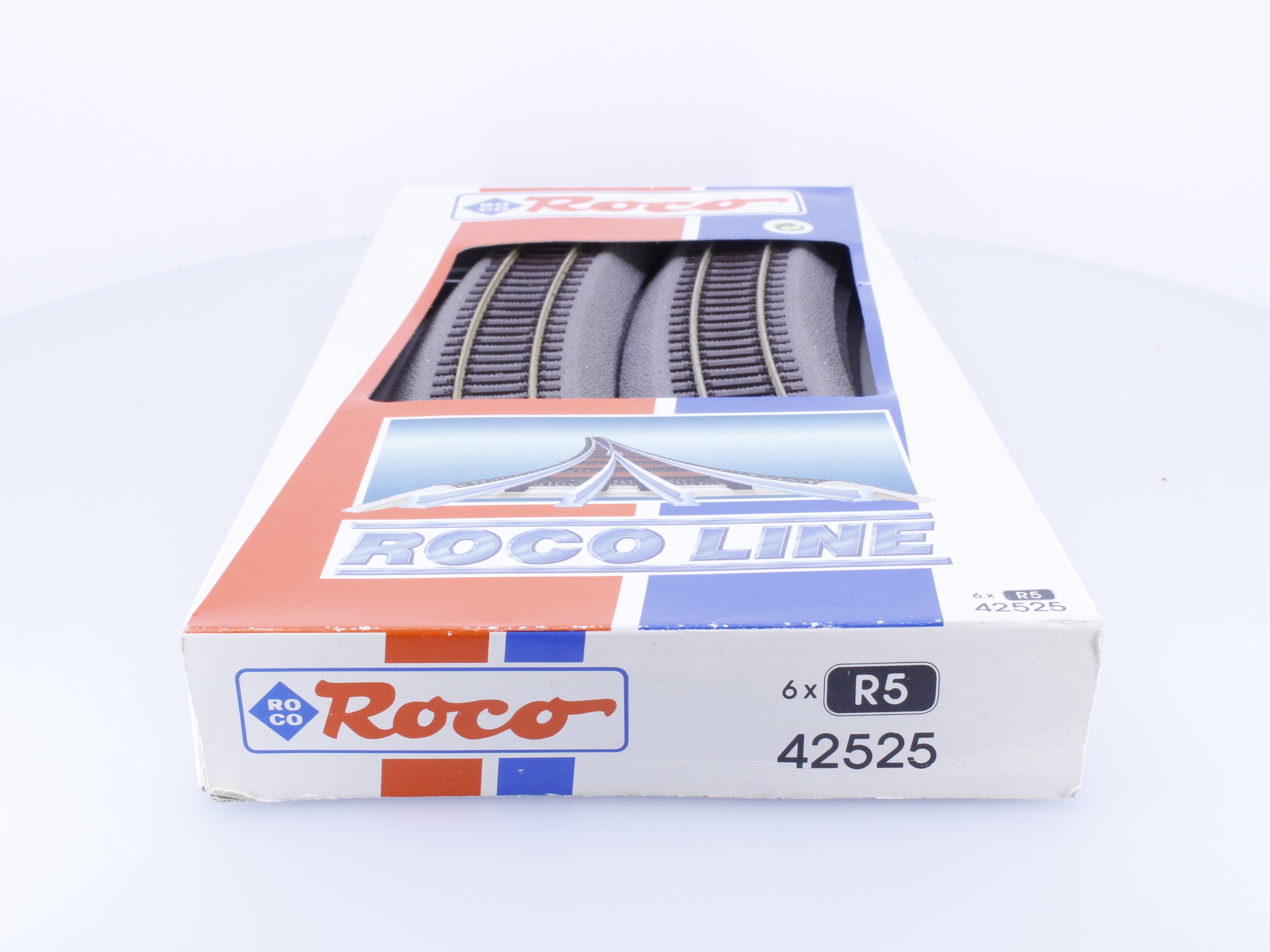 Roco 42525 HO R5 Curved Track 6 Pieces (#2)