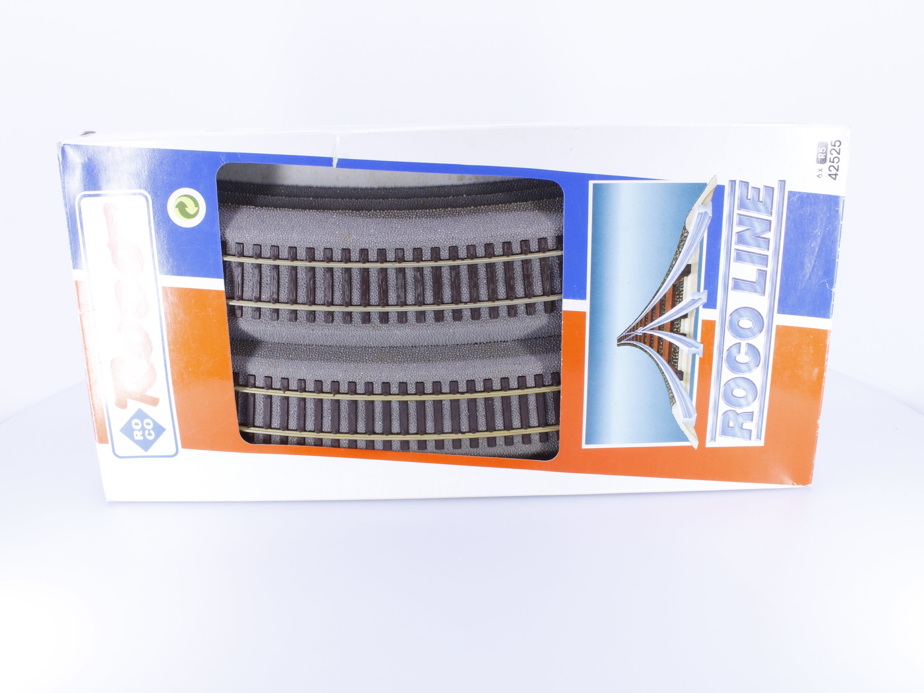 Roco 42525 HO R5 Curved Track 6 Pieces (#2)