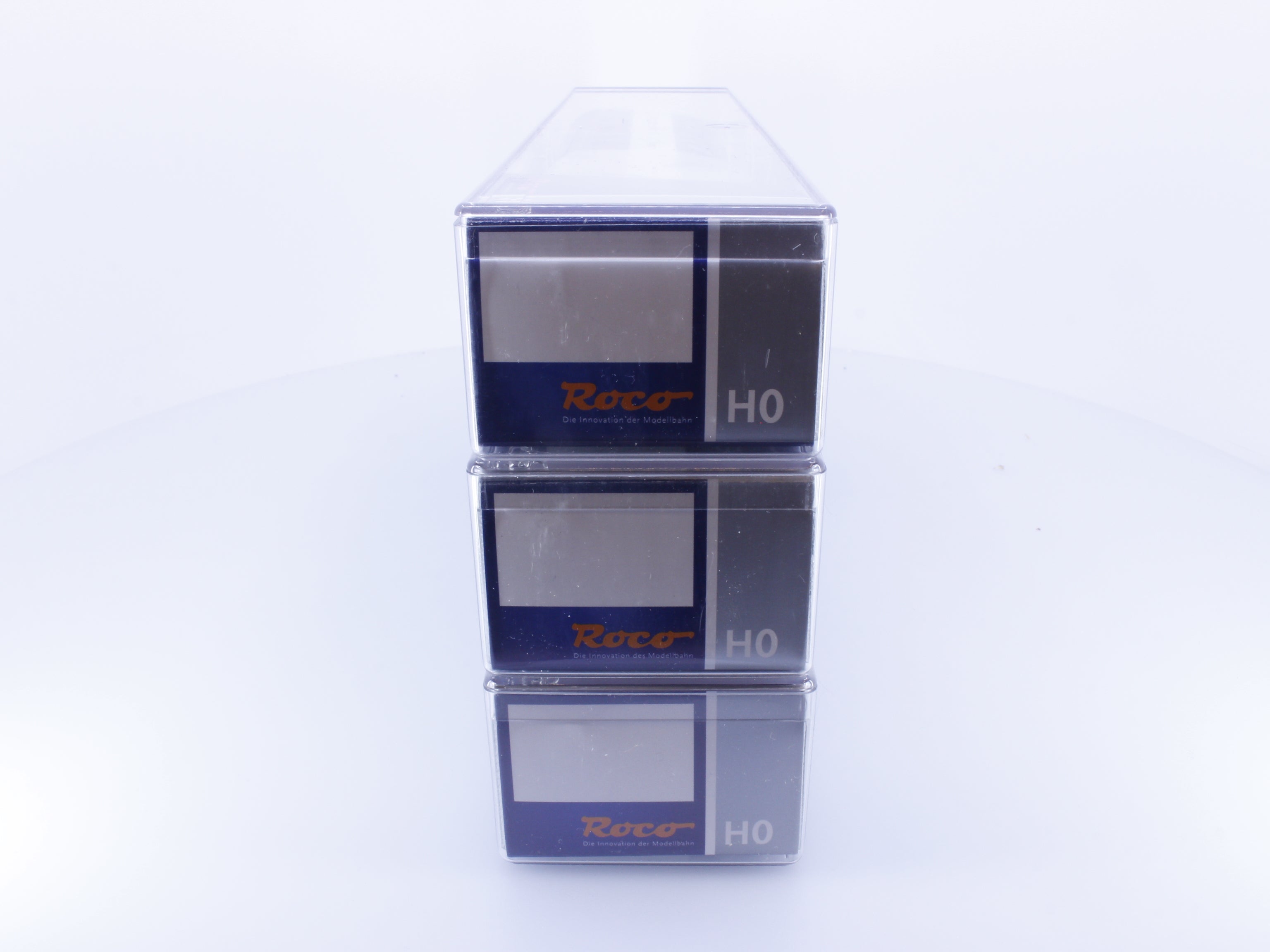 Roco 64132 HO SBB-CFF-FFS Doppelstockwagen Double Decker Passenger Car 3 Car Set 070-1,151-7,022-2