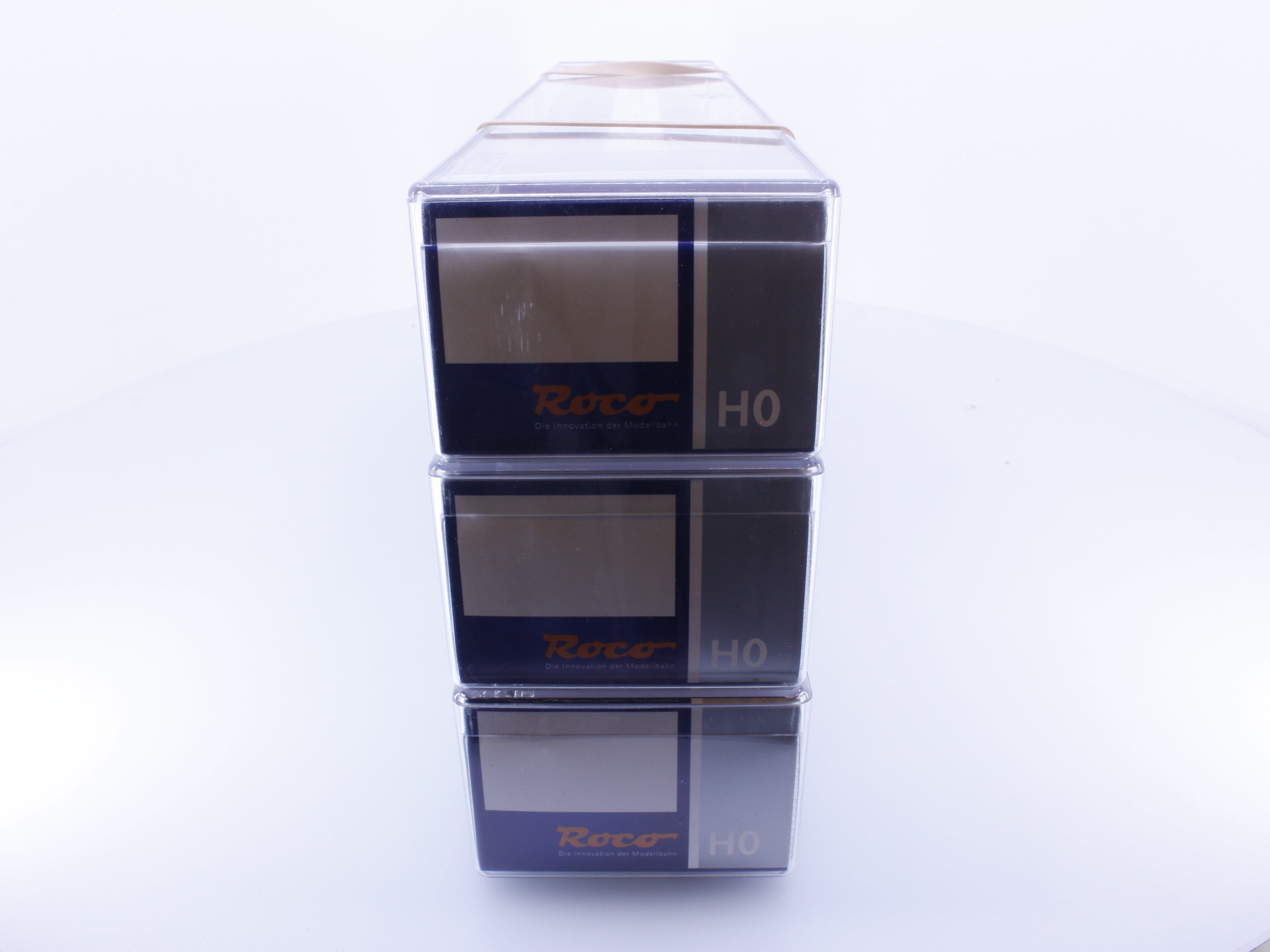 Roco 64133 HO SBB-CFF-FFS Doppelstockwagen Double Decker Passenger Car 3 Car Set 051-1,176-4,086-7