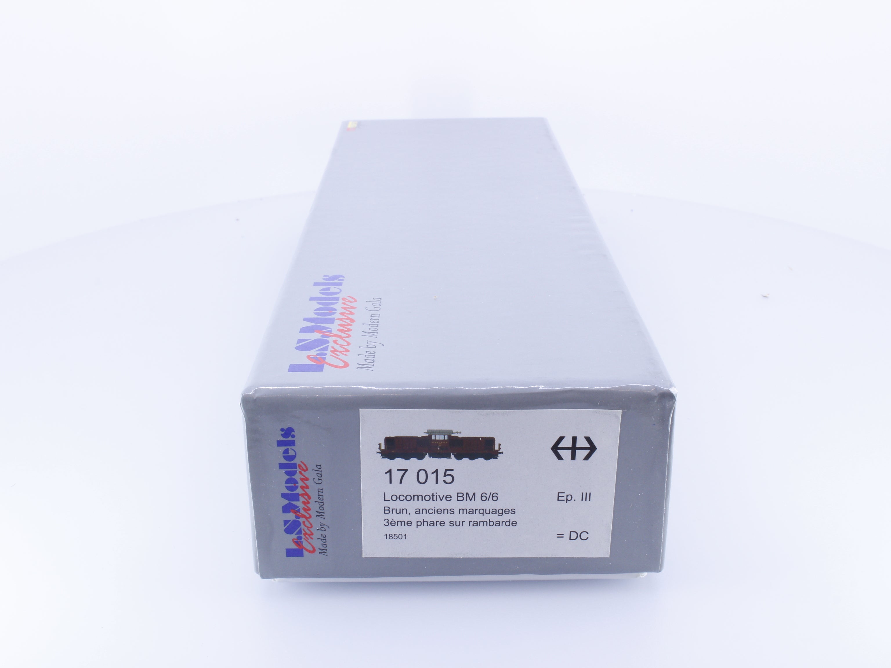 LS Models 17015 HO SBB-CFF-FFS BM 6/6 Diesel Locomotive 18501 Analog DC