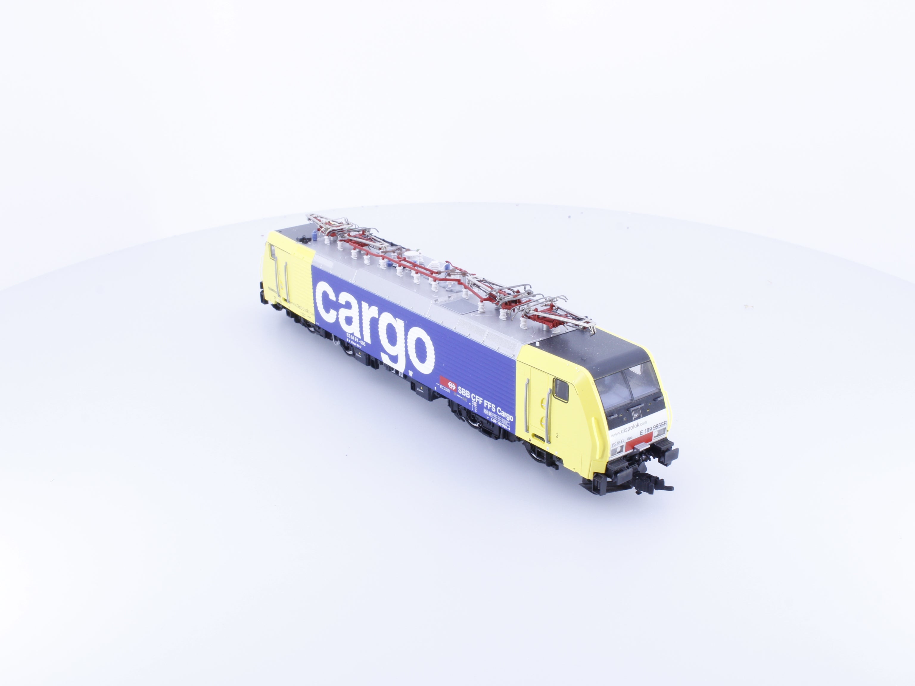 Roco 62430 HO SBB-CFF-FFS ES 64 Cargo Dispolok.com E-Lok 095 DCC Ready