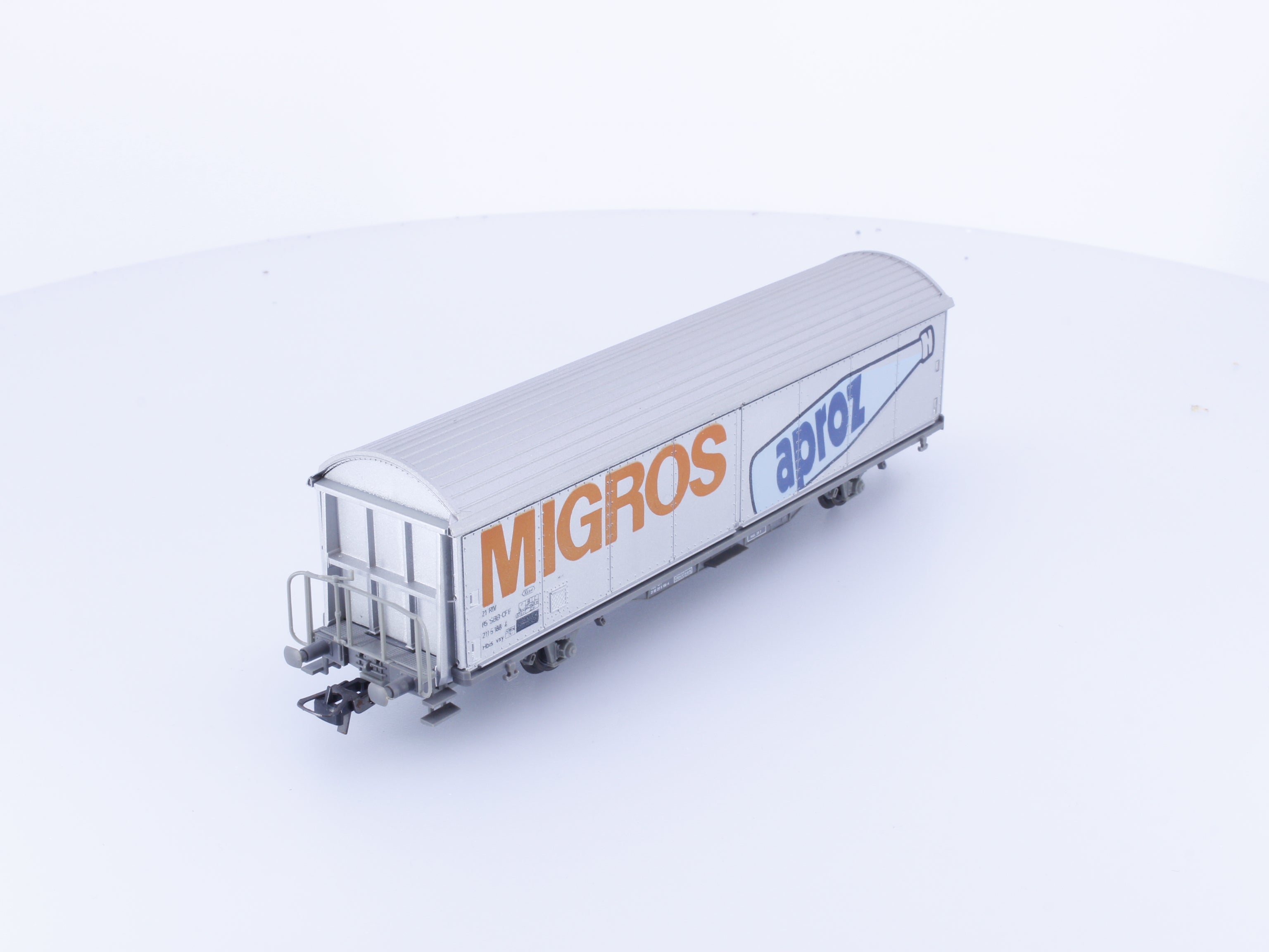 Roco 4340B HO SBB-CFF-FFS Schiebewandwagen Migros Aproz 188-4