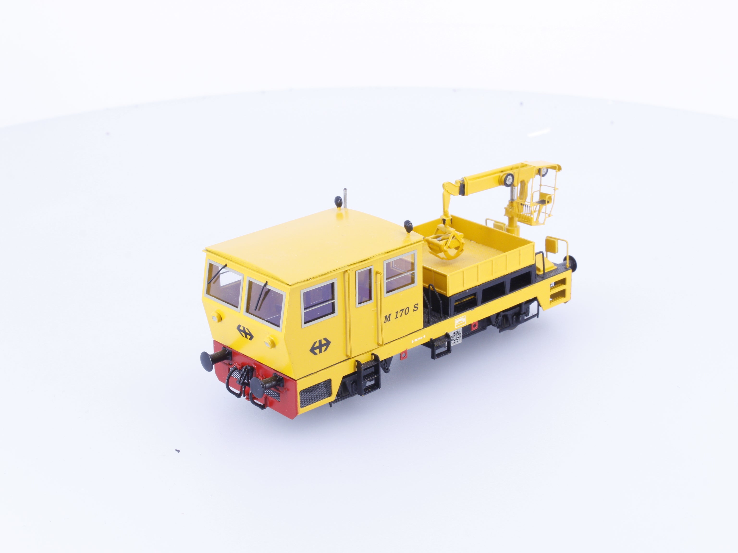 Linea Model M170S HO SBB-CFF-FFS Brass Service Trolley with Hydraulic Crane M170S DCC