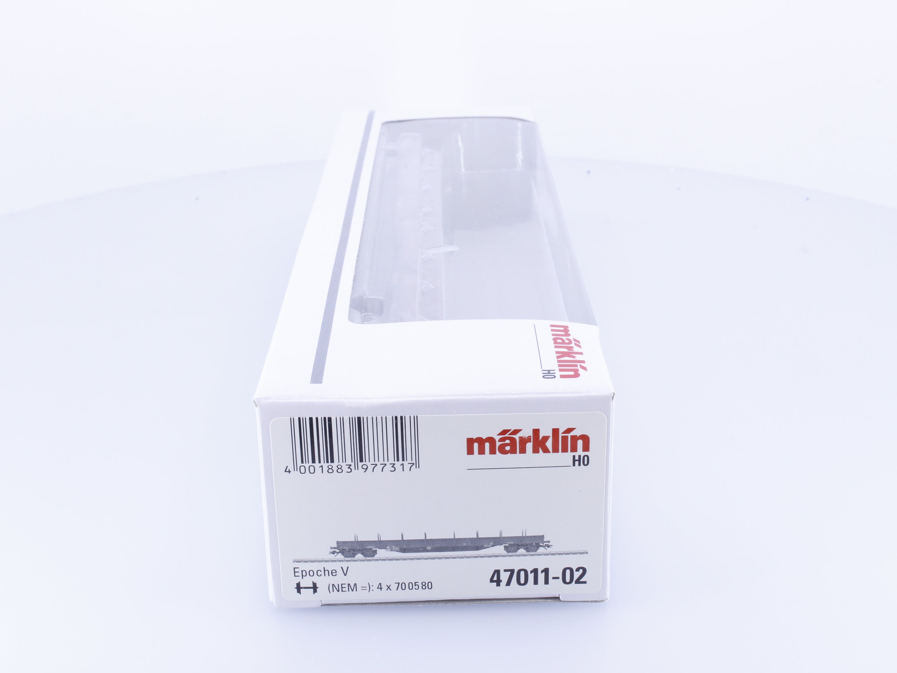 Marklin 47011-02 HO DB Niederbordwagen 553-8