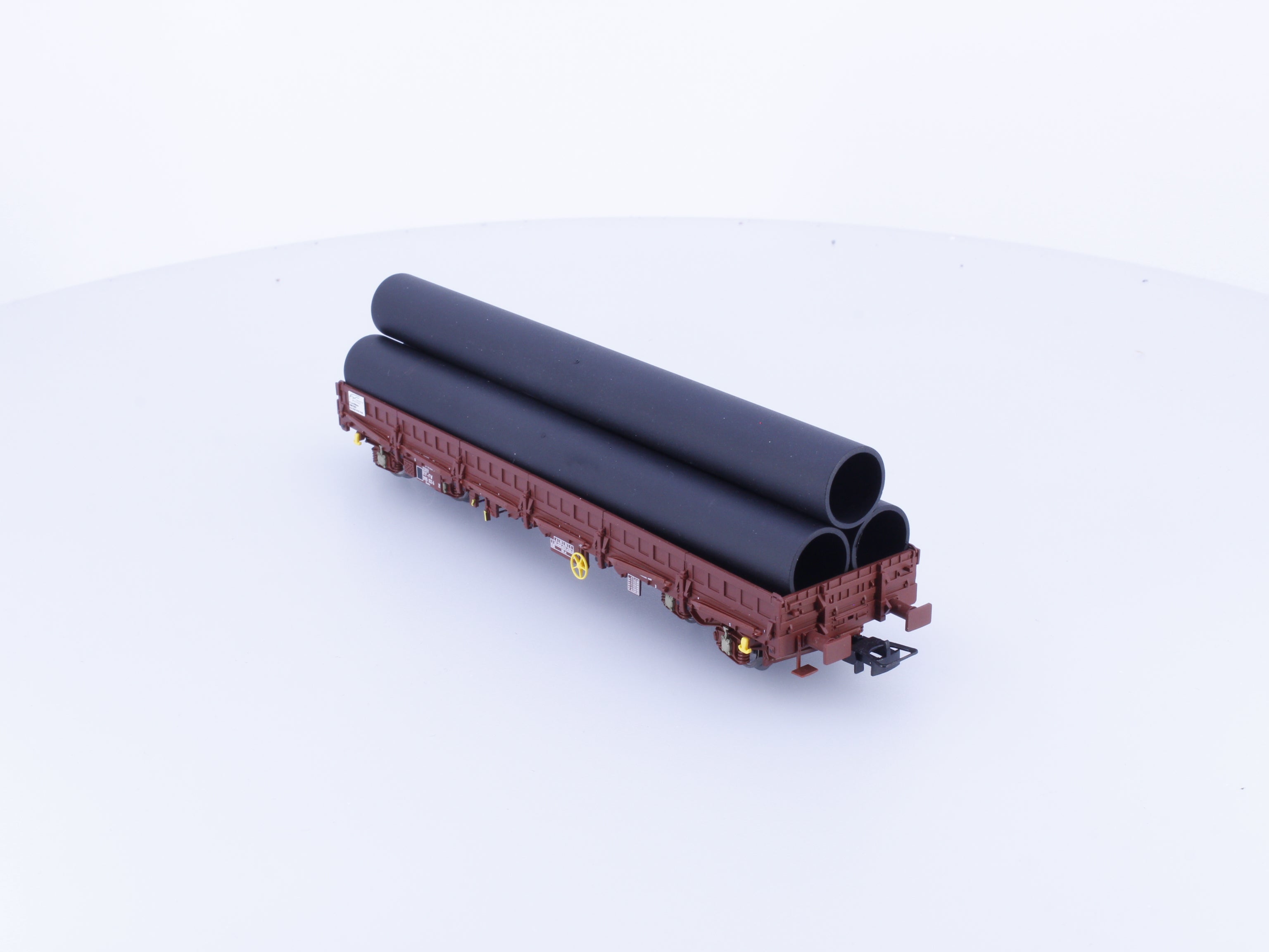 Jouef HJ6093 HO SNCF Wagon Plat Remms avec Chargement Tubes #2 832-6