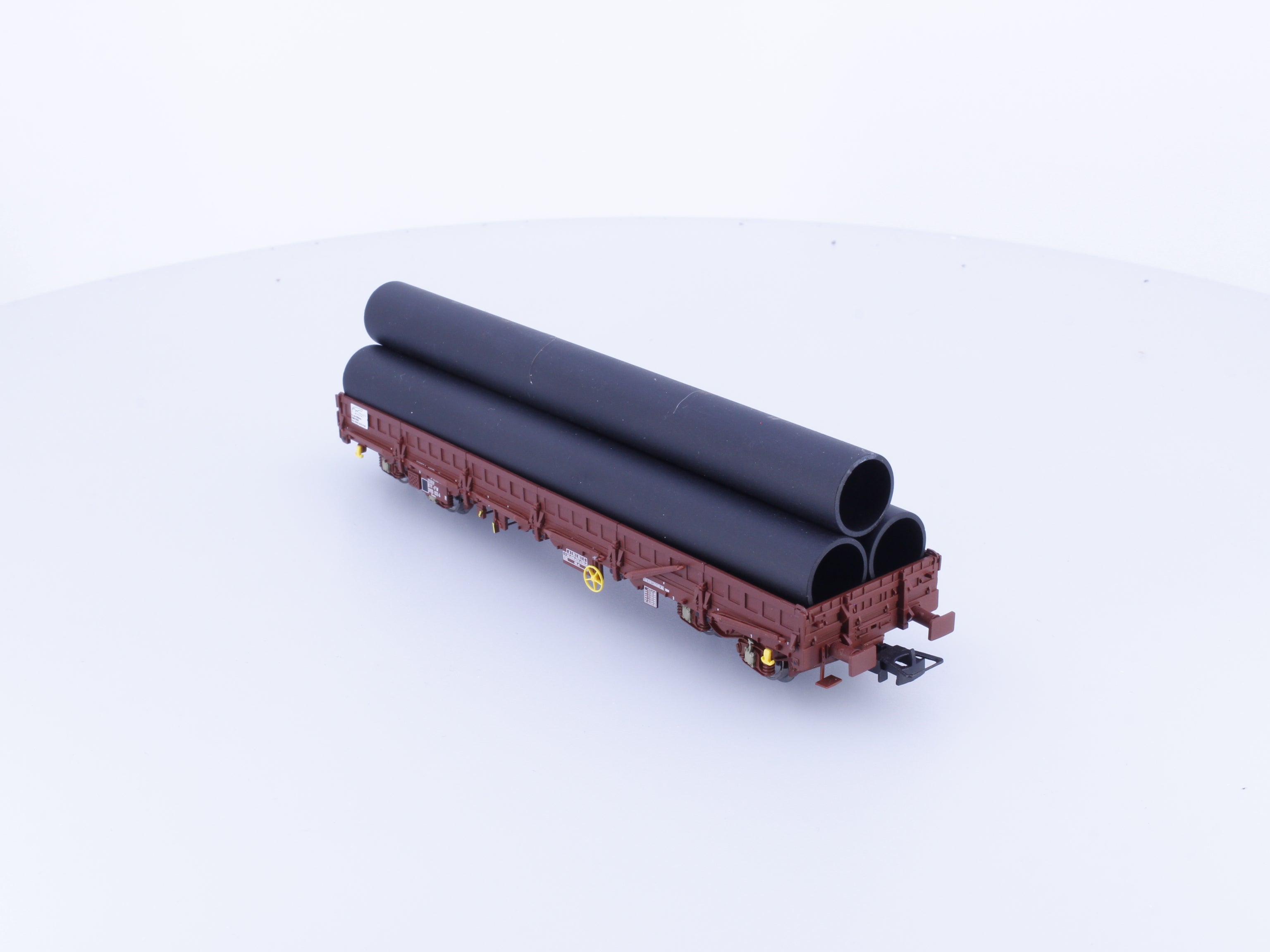 Jouef HJ6093 HO SNCF Wagon Plat Remms avec Chargement Tubes 832-6