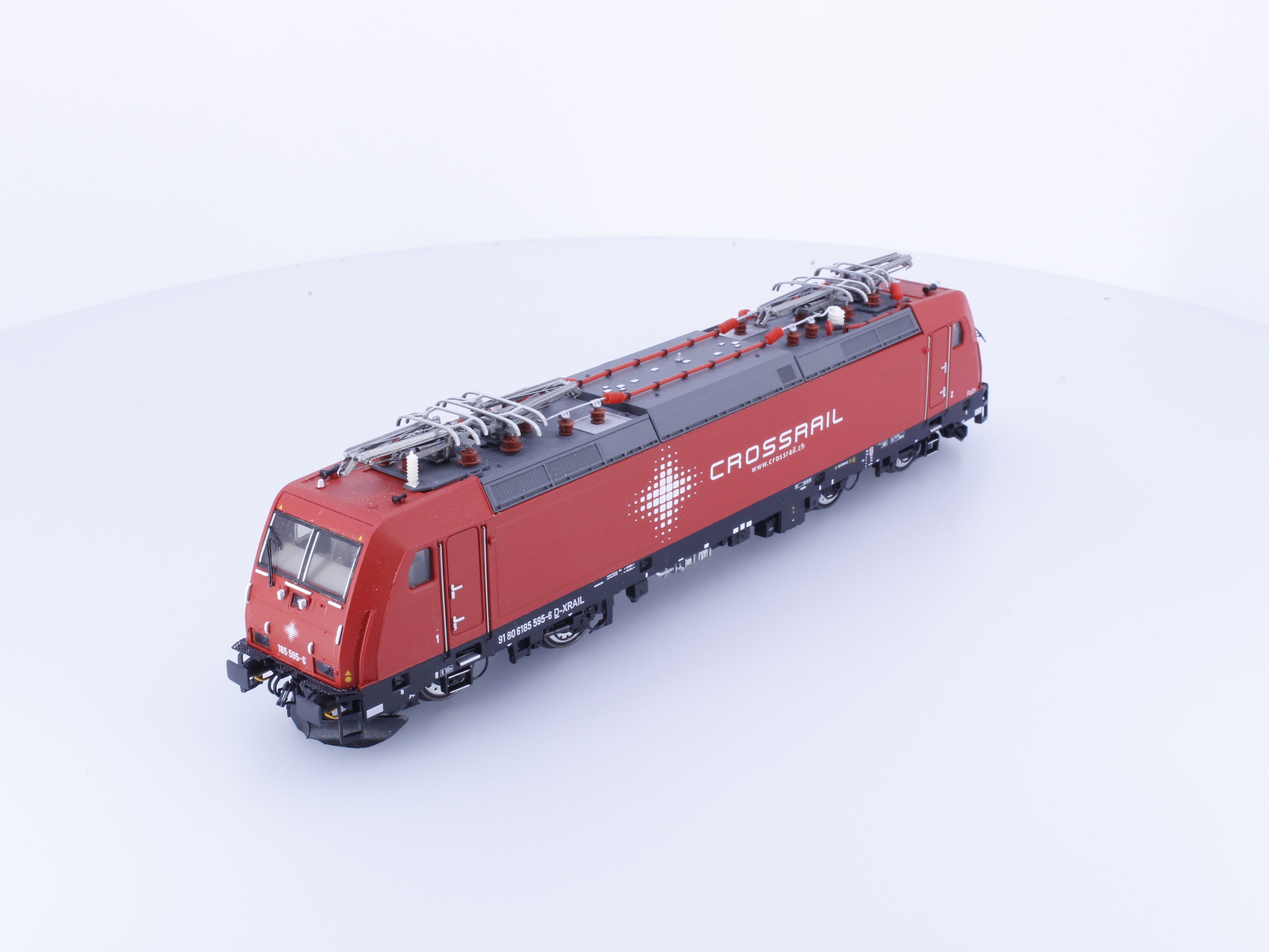 ACME 60079.4 HO Private BR 185 Crossrail Ruth E-Lok 595-6 DCC