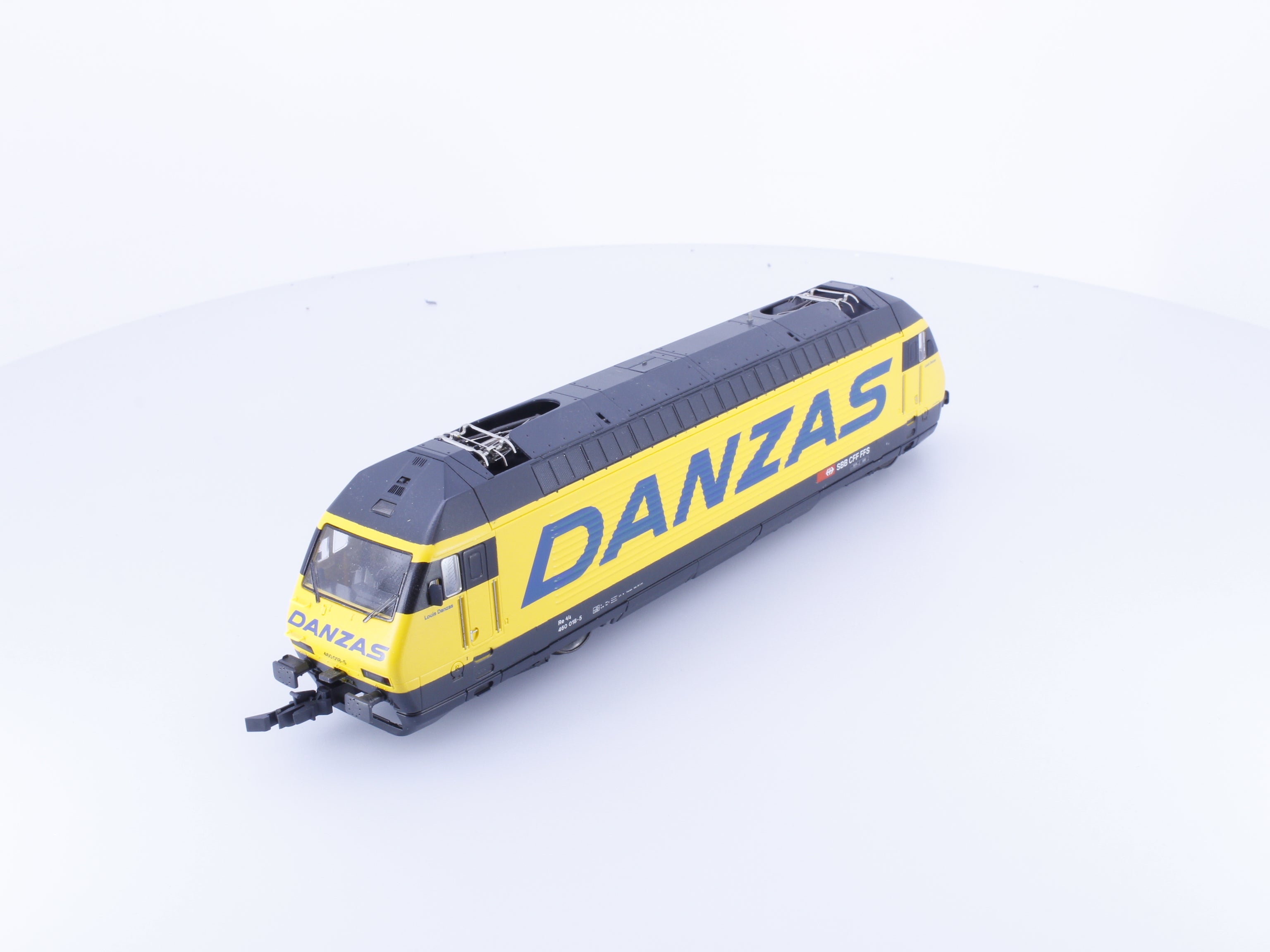 Roco 43750 HO SBB-CFF-FFS RE 460 Danzas E-Lok 018-5 DCC