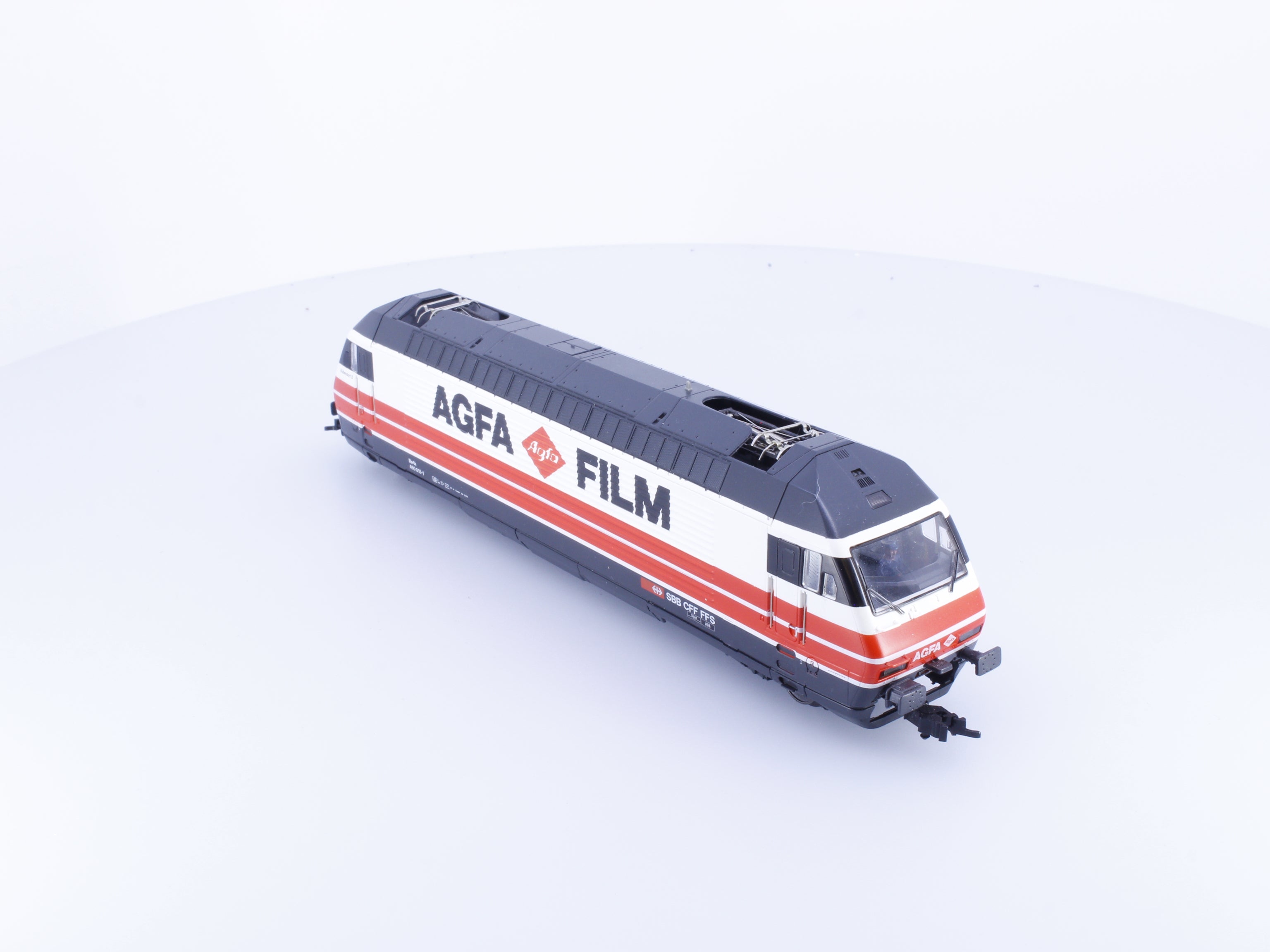 Roco 43652 HO RE 460 AGFA FILM E-Lok SBB-CFF-FFS (Switzerland) 015-1 DCC