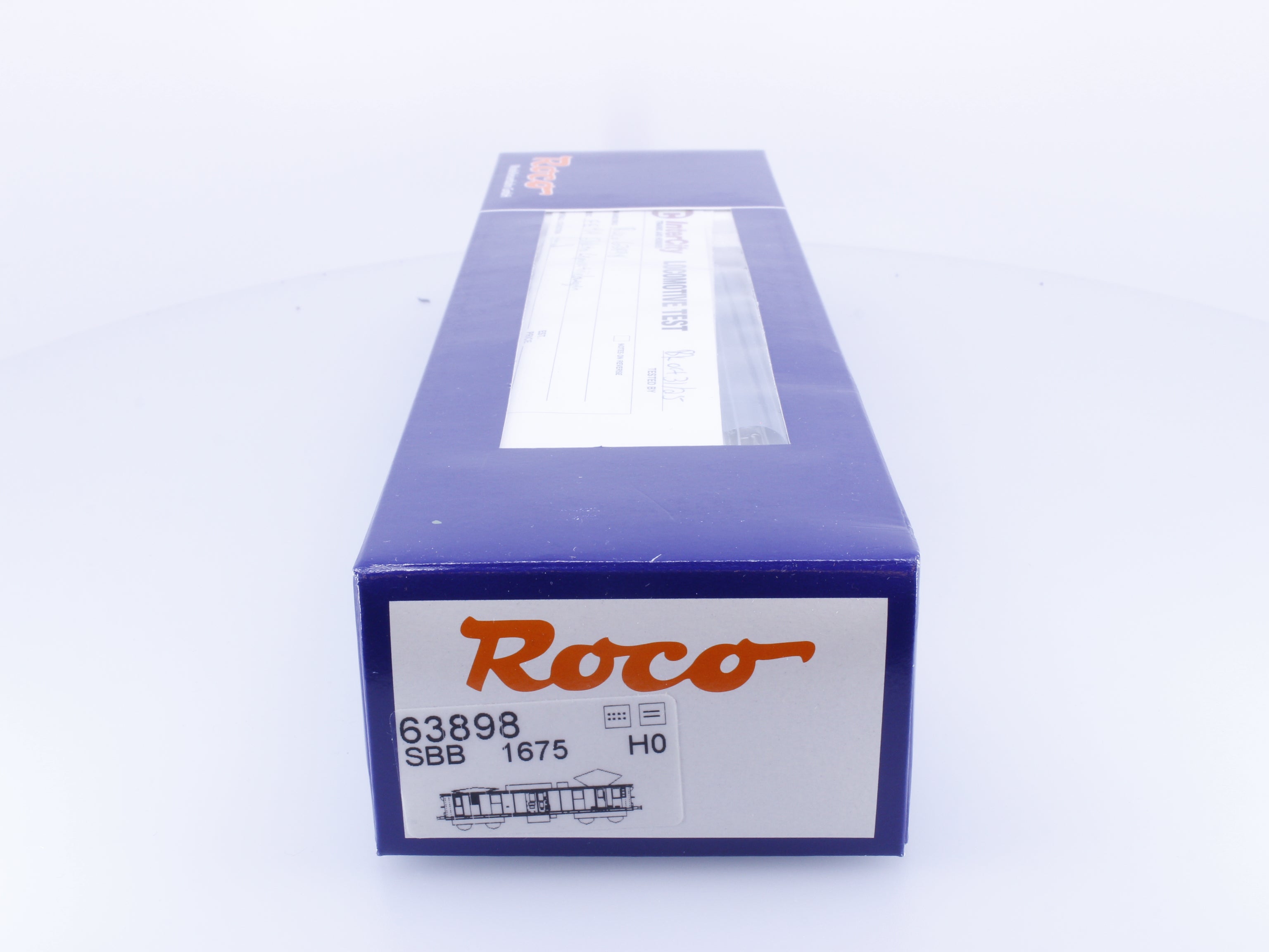 Roco 63898 HO SBB-CFF-FFS Fe 4/4 Elektro-Gepacktriebwagen 1675 DCC