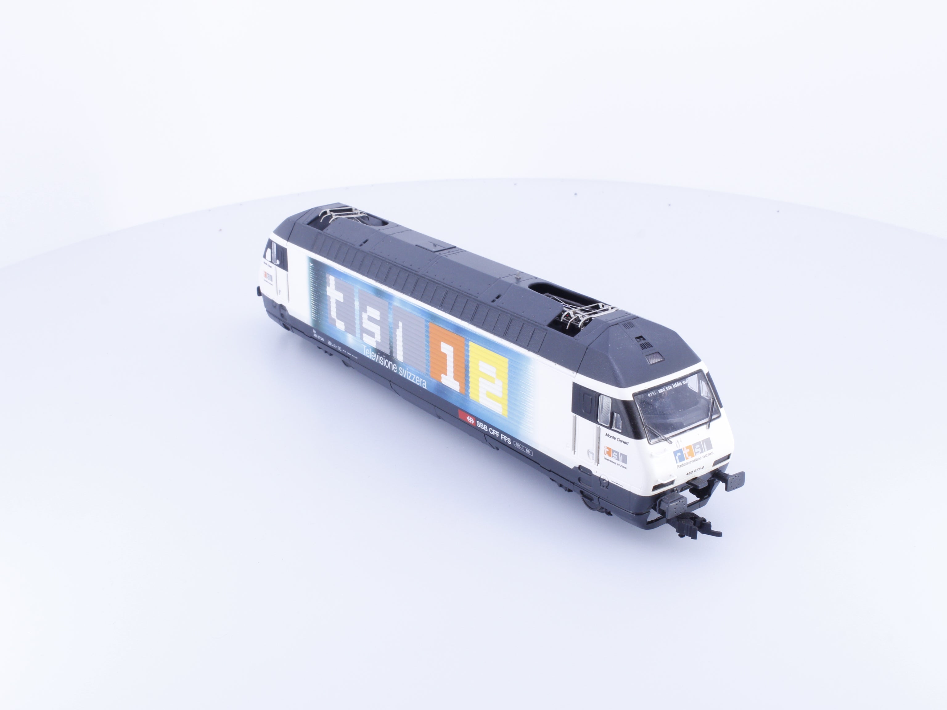 Roco 43656TSI HO SBB-CFF-FFS Re 460 RSI Radio Svizzera E-Lok 073-0 DCC