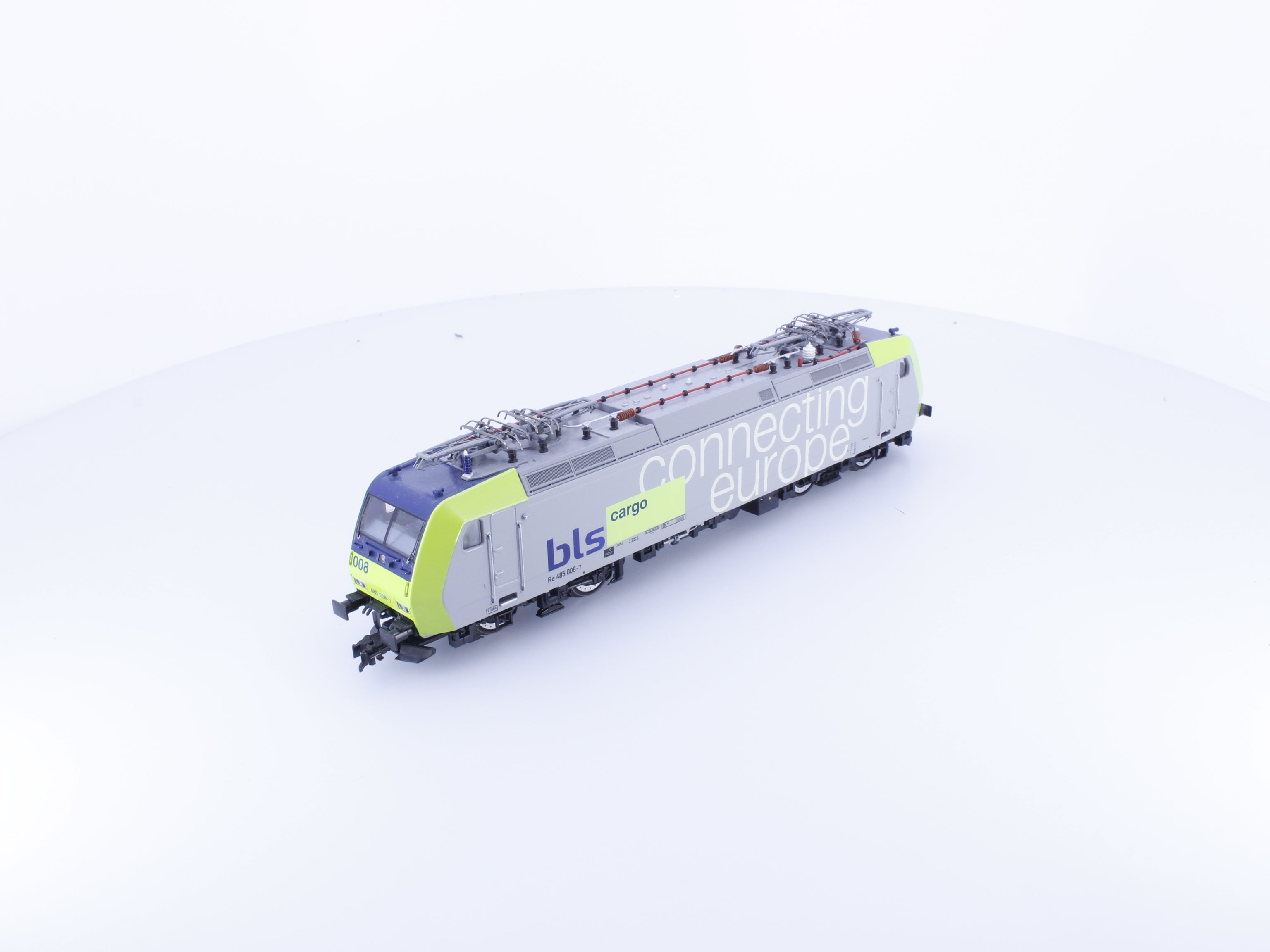 Roco 308.000 HO BLS RE 485 Cargo Connecting Europe E-Lok 008-7 DCC