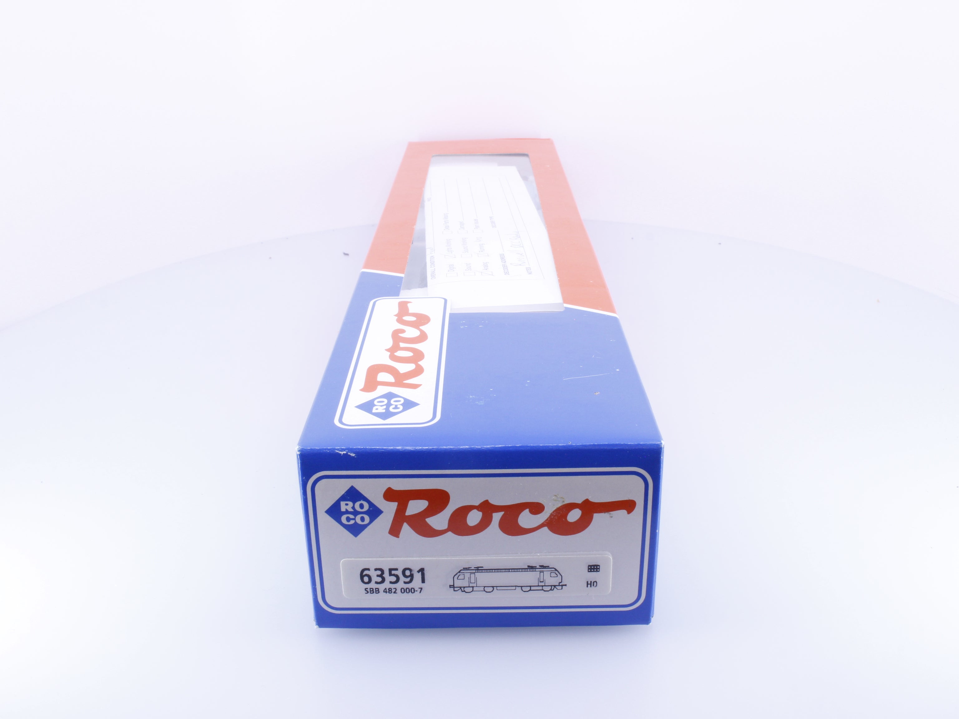Roco 63591 HO SBB-CFF-FFS RE 482 Cargo E-Lok 000-7 DCC Ready
