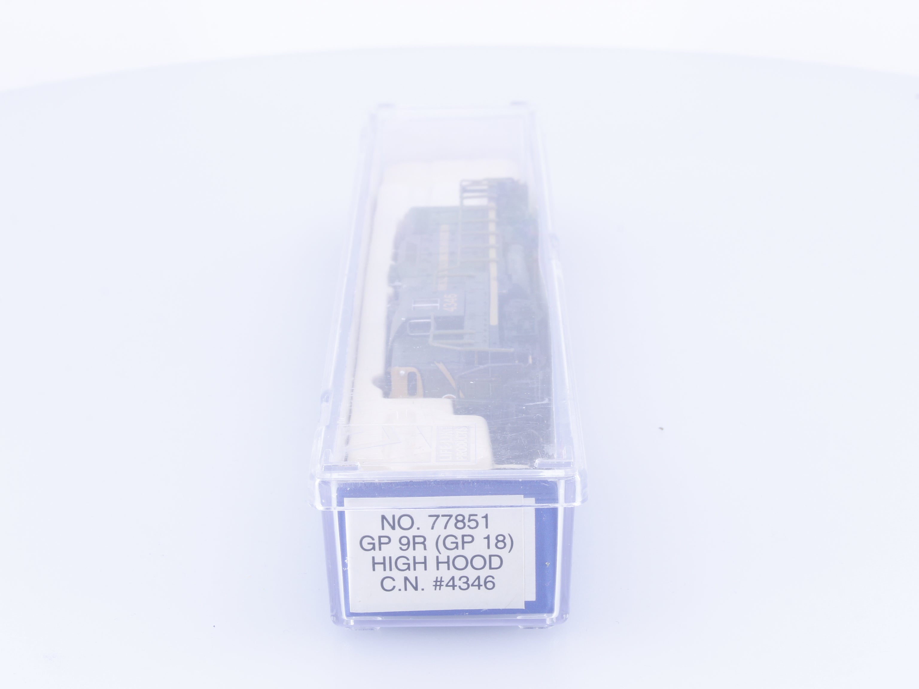 Life-Like 77851 N GP 9R (GP 18) High Hood Diesel Locomotive Canadian National (CN) 4346 Analog DC