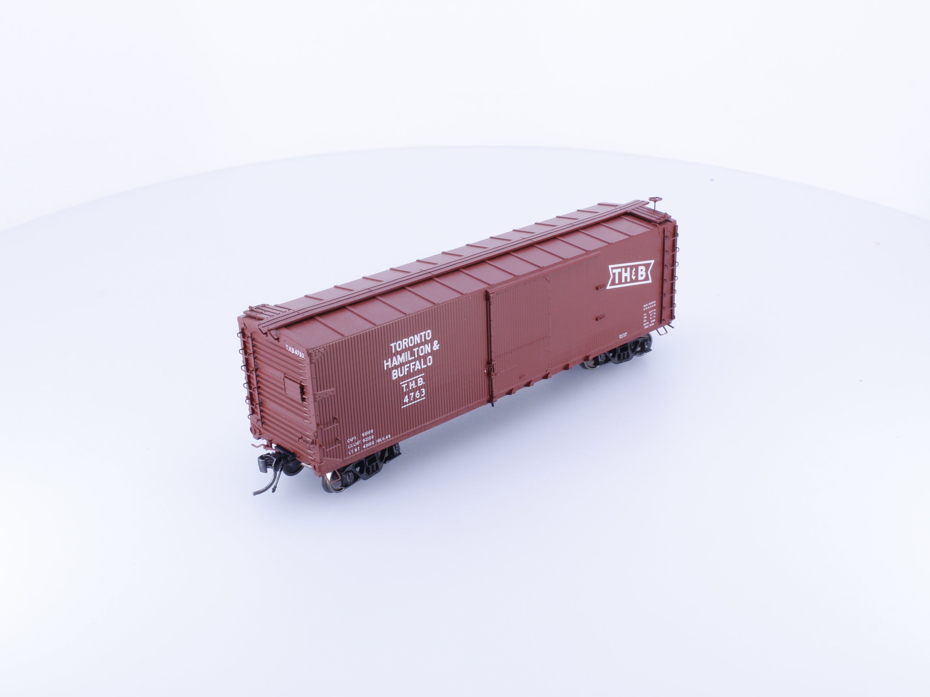 Rapido 130112-2 HO USRA D-S Boxcar Toronto Hamilton and Buffalo (THB) 4763