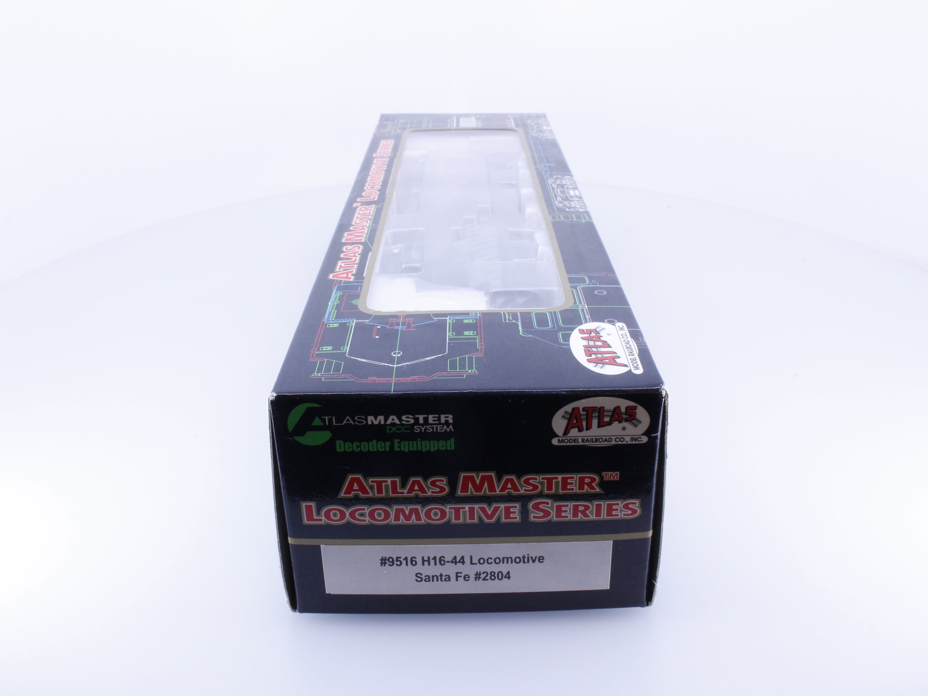 Atlas 9516 HO H16-44 Diesel Locomotive Atchison Topeka and Santa Fe (ATSF) 2804 DCC