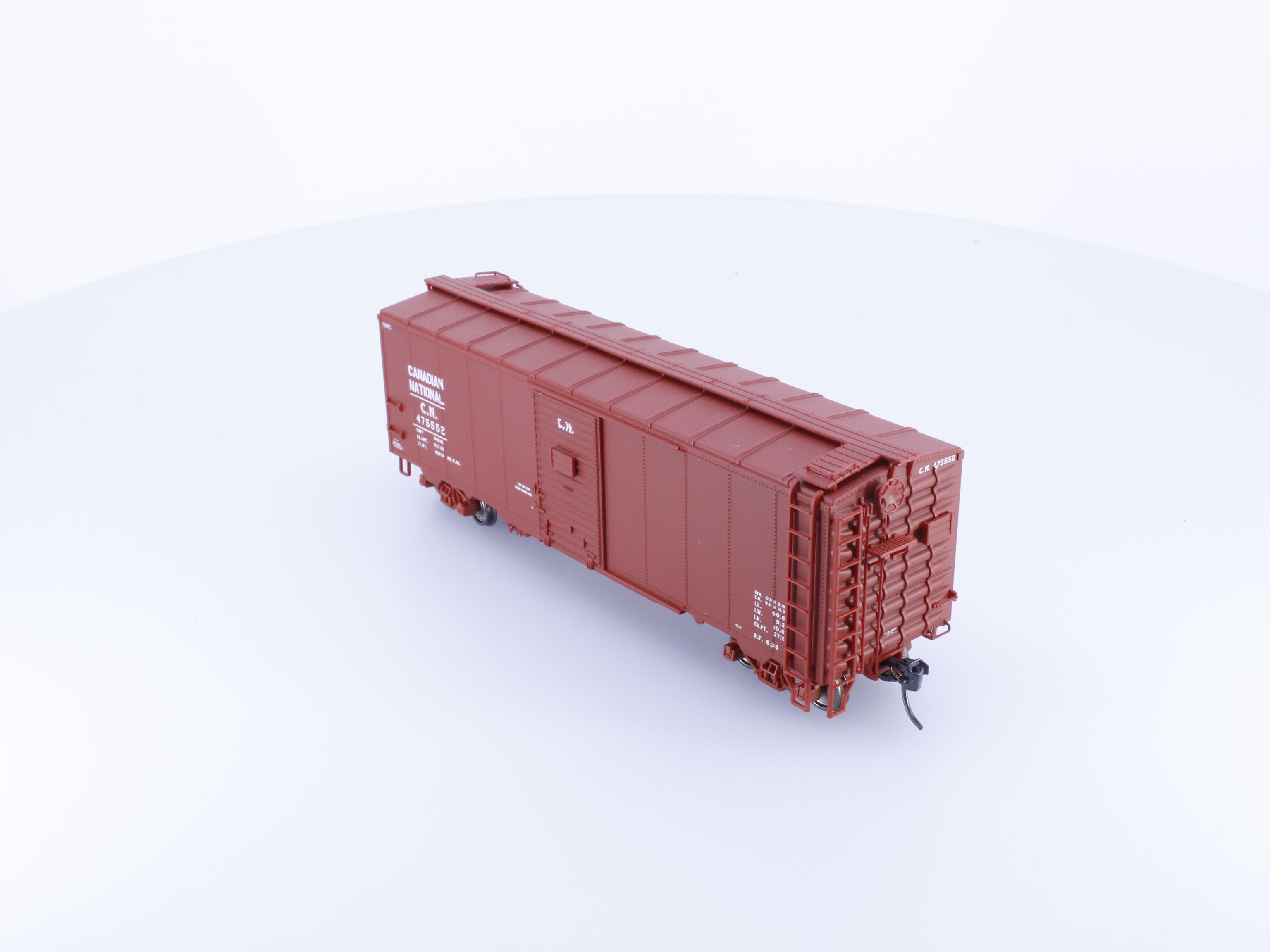 Trueline Trains 300001 HO 40' Single Door Boxcar Canadian National (CN) 475552
