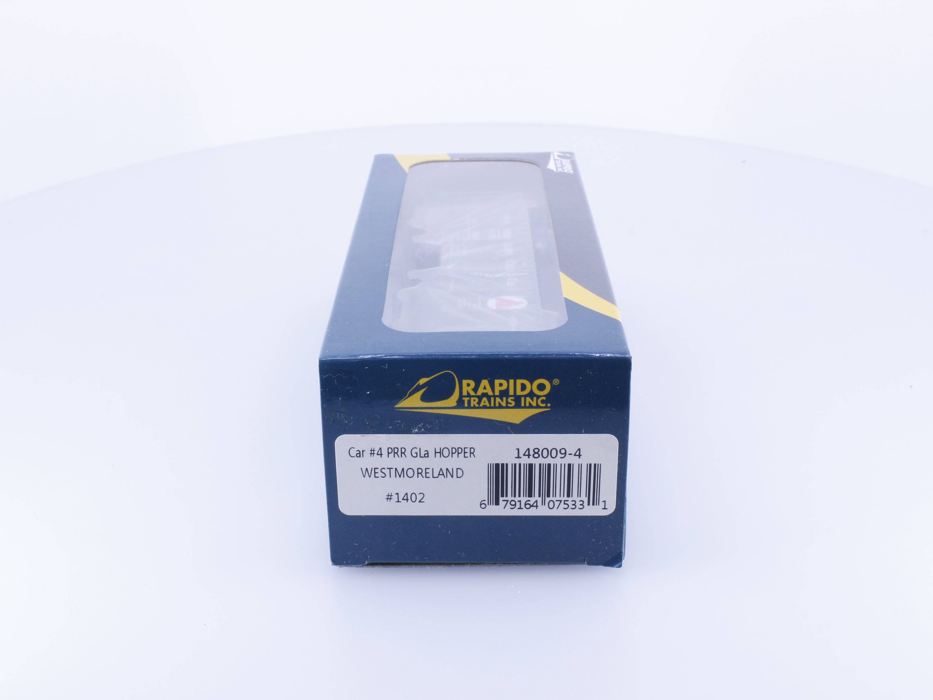 Rapido 148009-4 HO GLa 2 Bay Hopper Westmoreland Pennsylvania Railroad (PRR) 1402