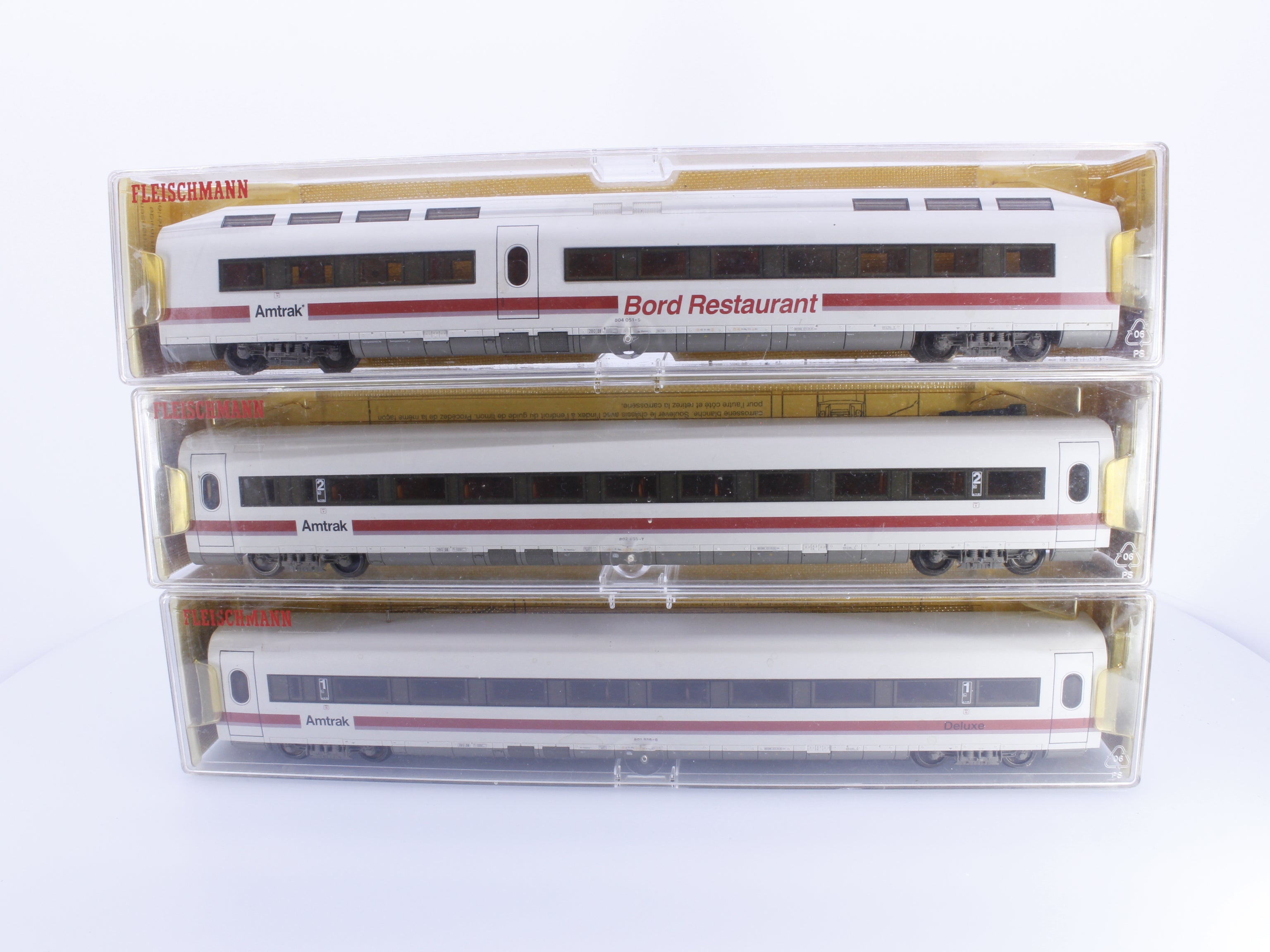 Fleischmann 934440 HO Amtrak 5 Piece Intercity Express in Amtrak Livery Analog DC