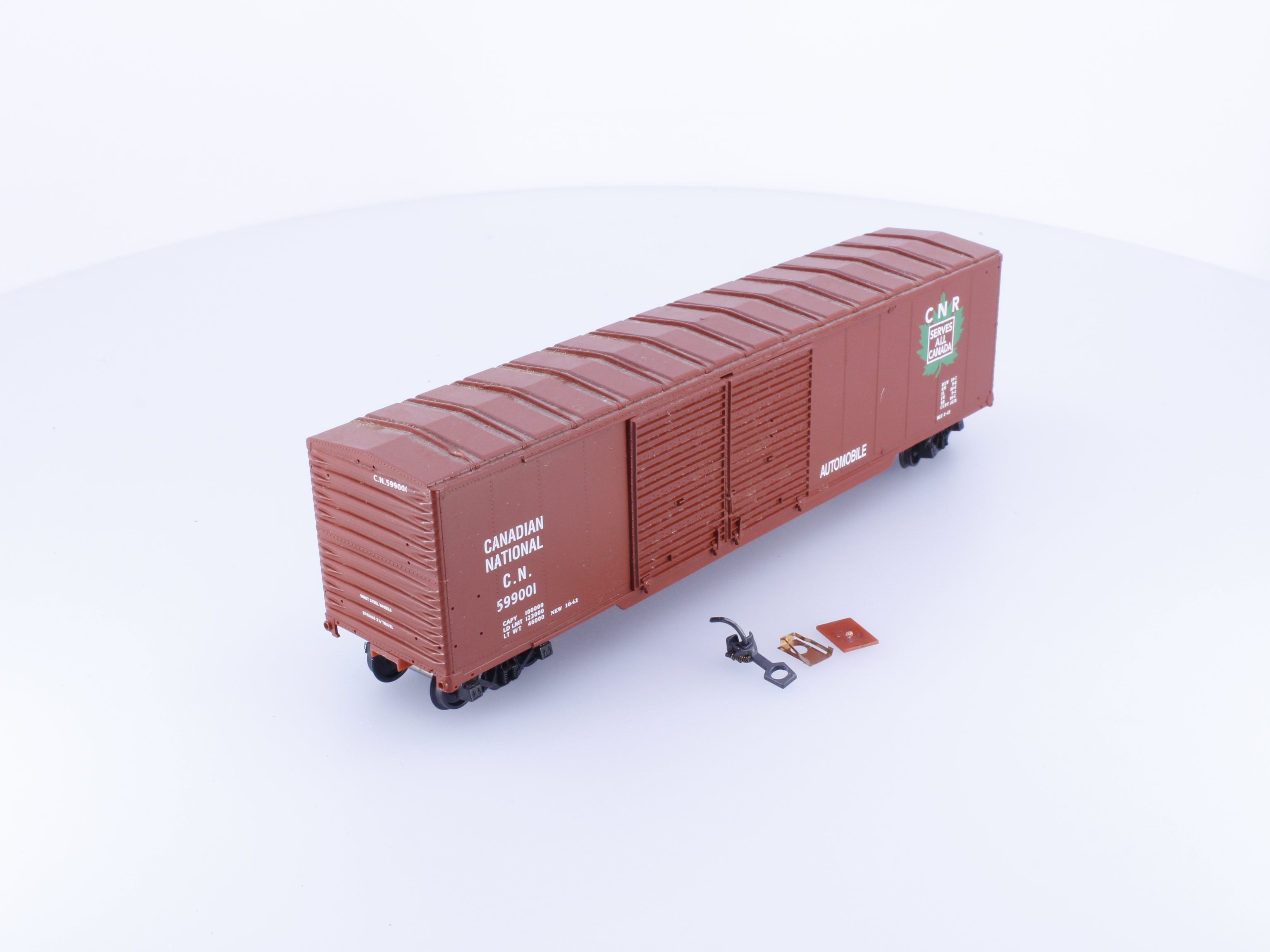 Life-Like 599001 HO 50' Double Door Boxcar Canadian National (CN) 599001