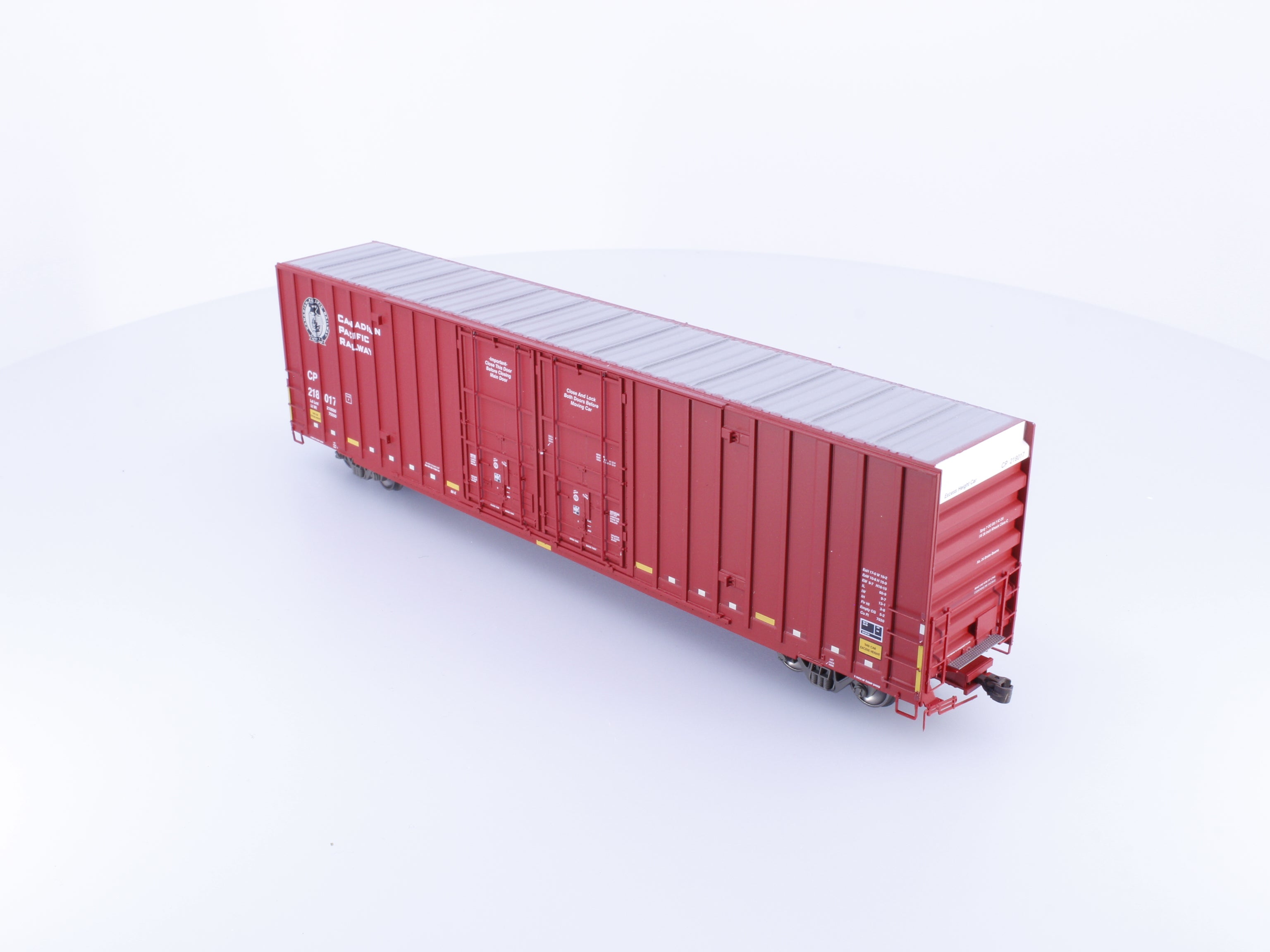 Athearn ATH75261 HO 60' Gunderson Double Door Box Car Canadian Pacific (CP) 218017