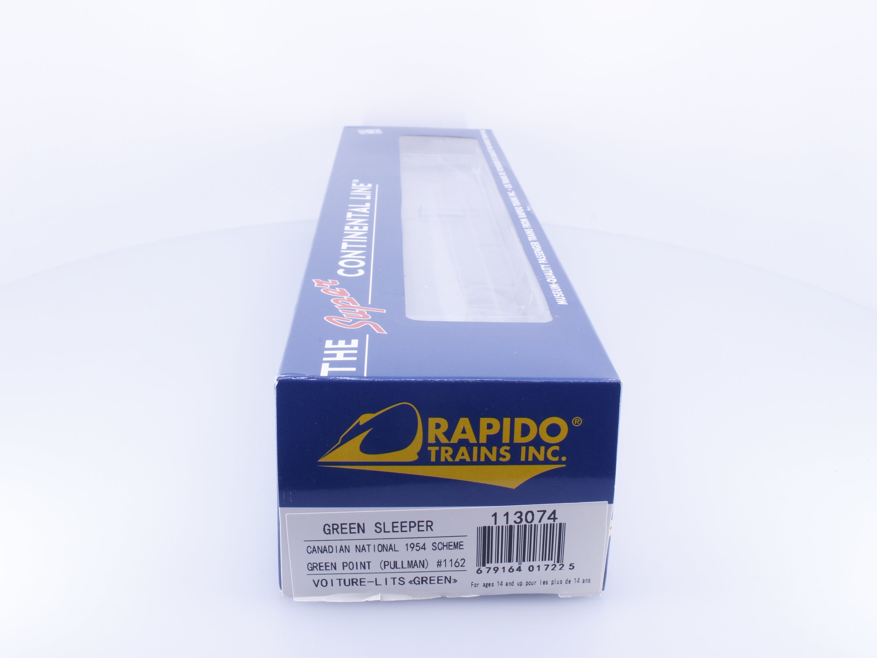 Rapido 113074 HO Green Sleeper Passenger Car Canadian National (CN) Green Point