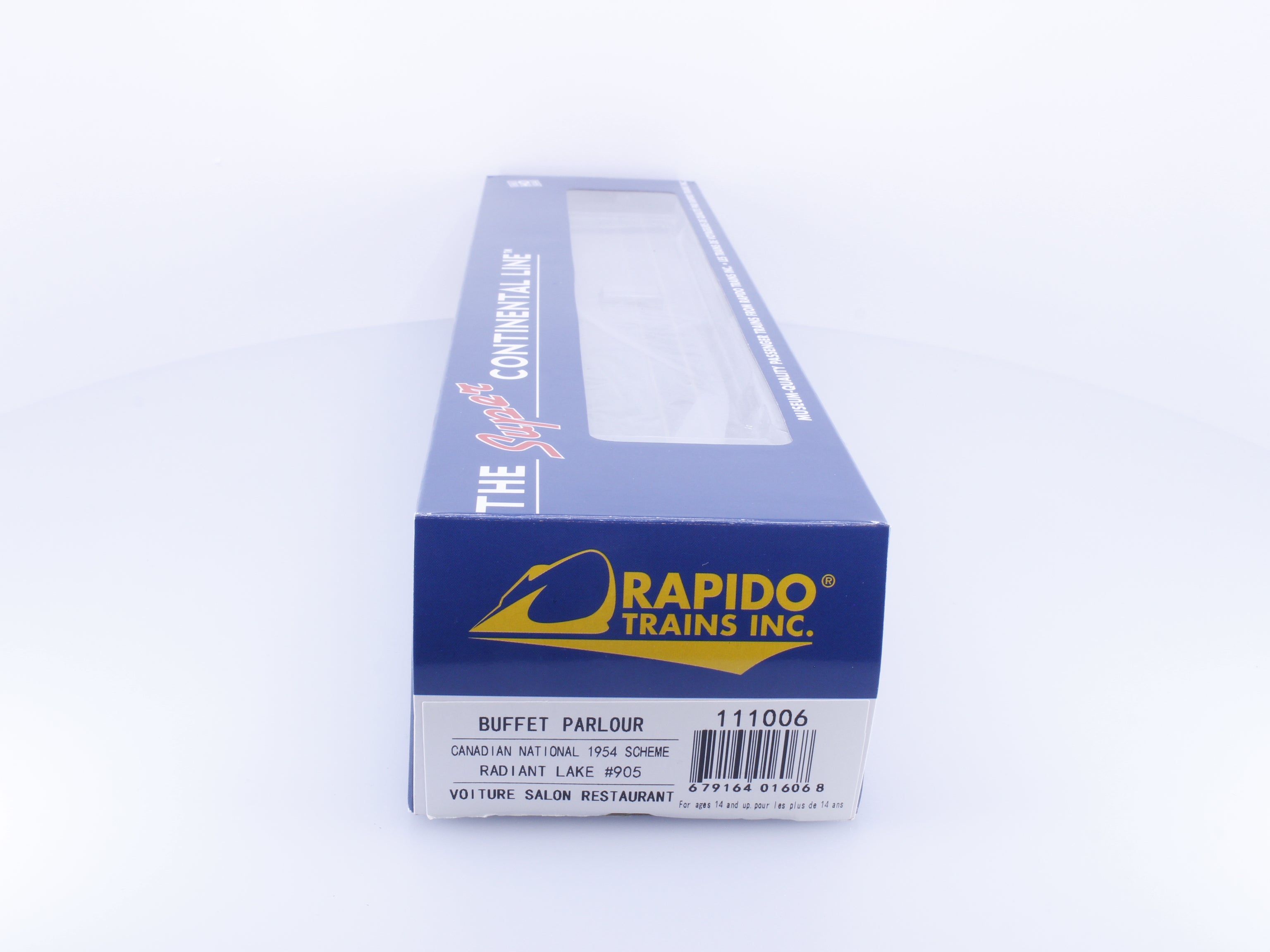 Rapido 111006 HO Buffet Parlour Passenger Car Canadian National (CN) Radiant Lake