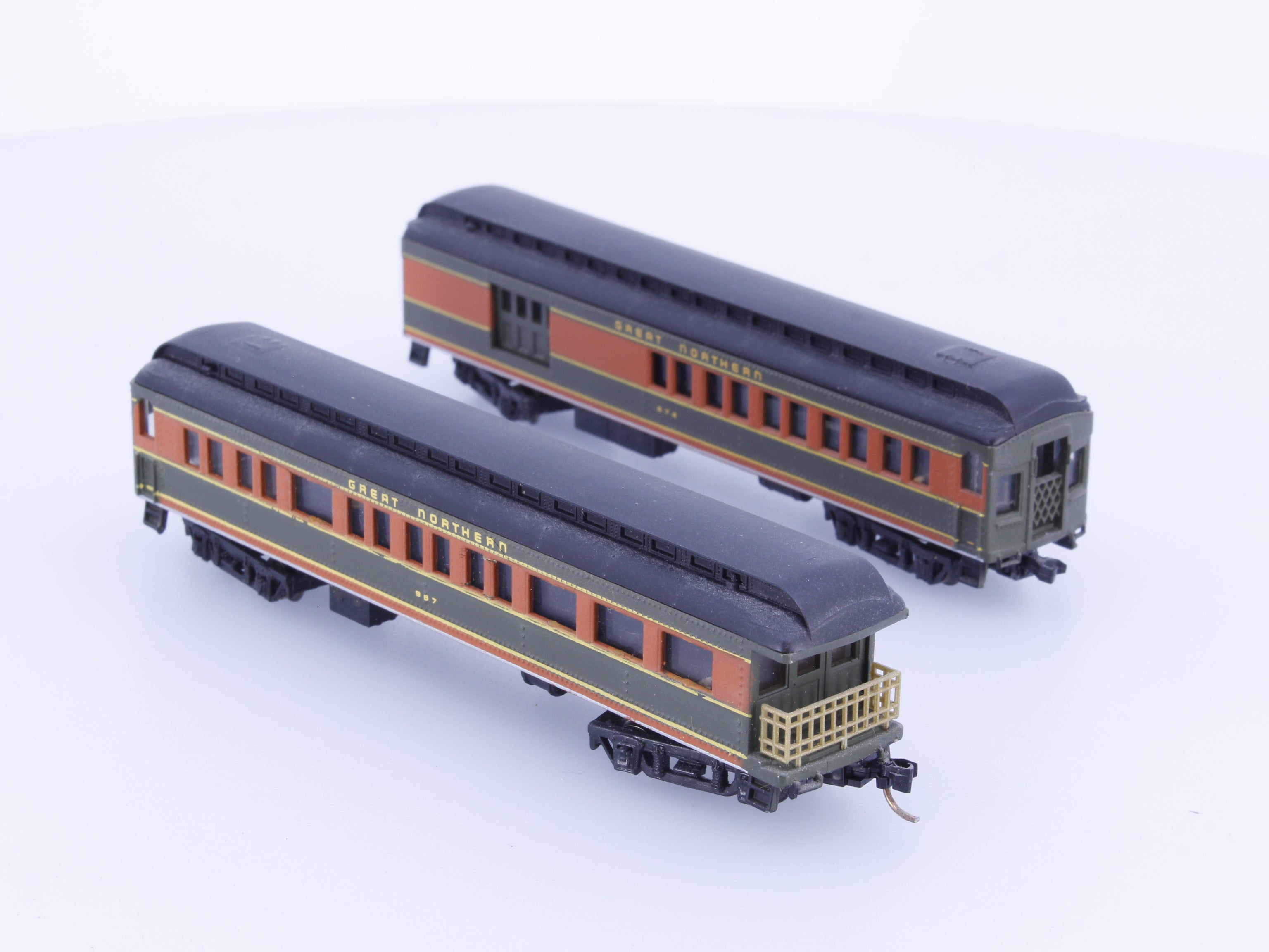 Bachmann GNPASS2X N 2 Short Passenger Cars Great Northern (GN) 967,574
