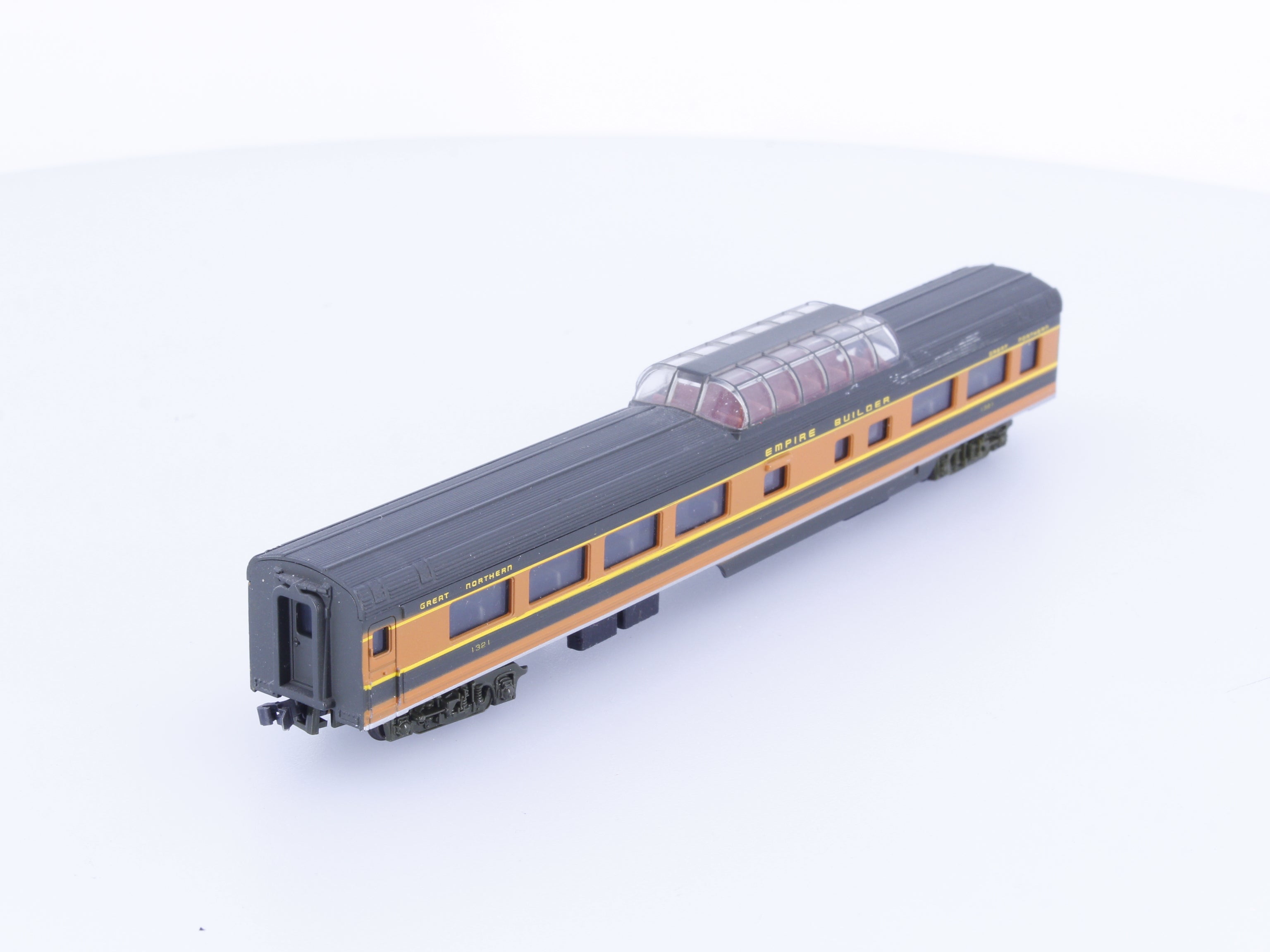 Con Cor 1321 N Empire Builder Observation Dome Car Great Northern (GN) 1321