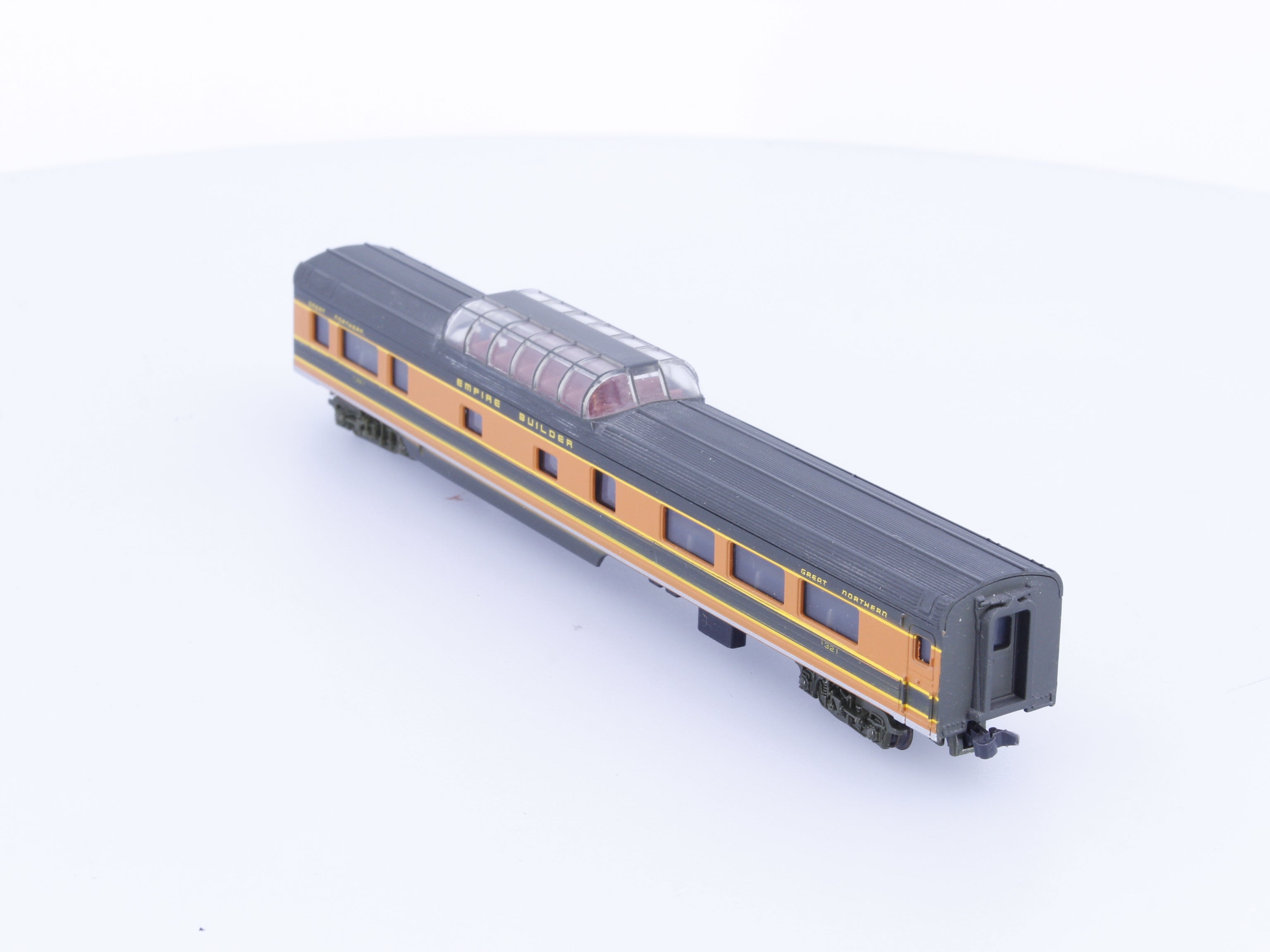 Con Cor 1321 N Empire Builder Observation Dome Car Great Northern (GN) 1321
