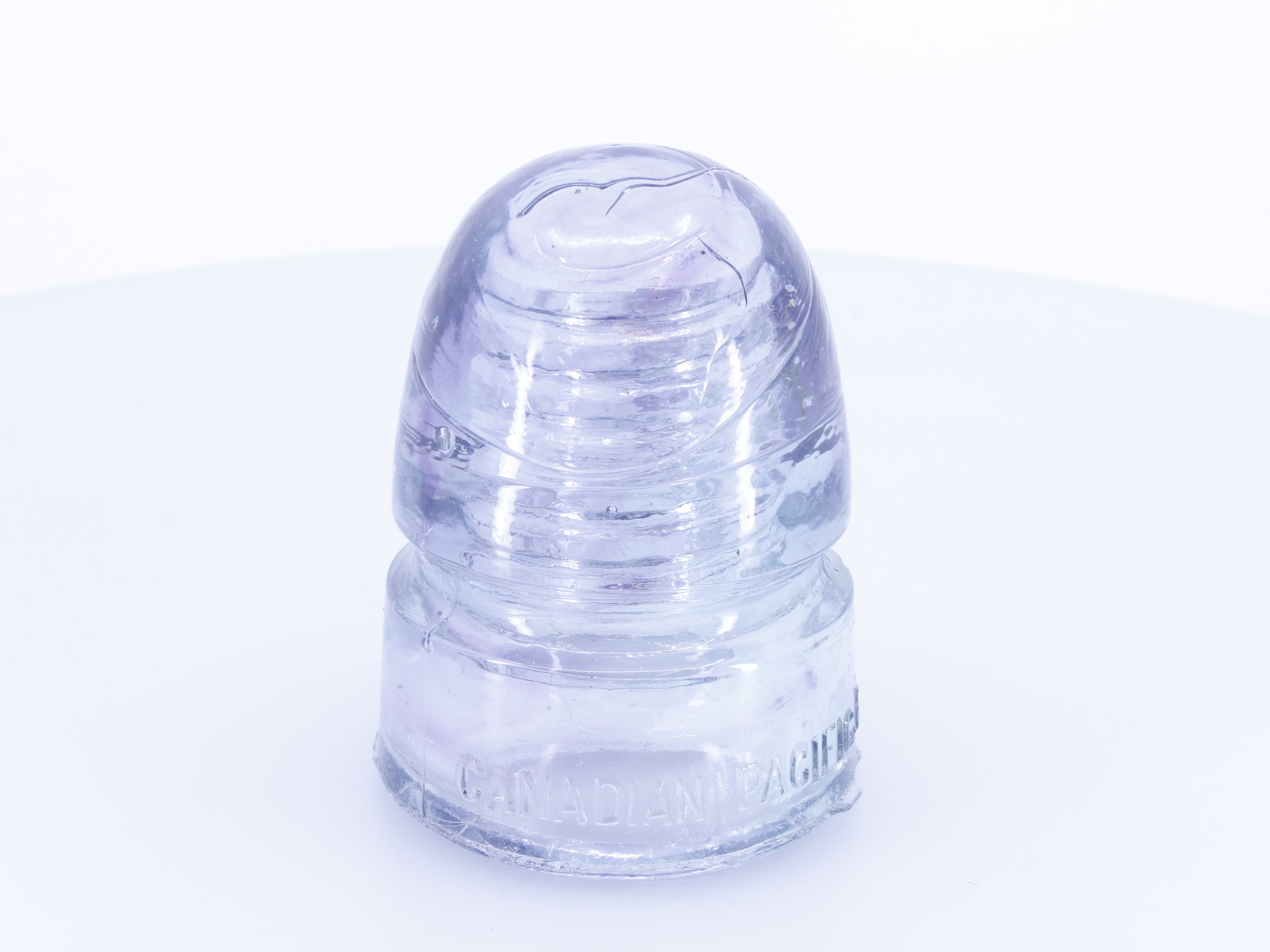 Other GICPR Purple Glass Insulator Beehive Canadian Pacific (CP)