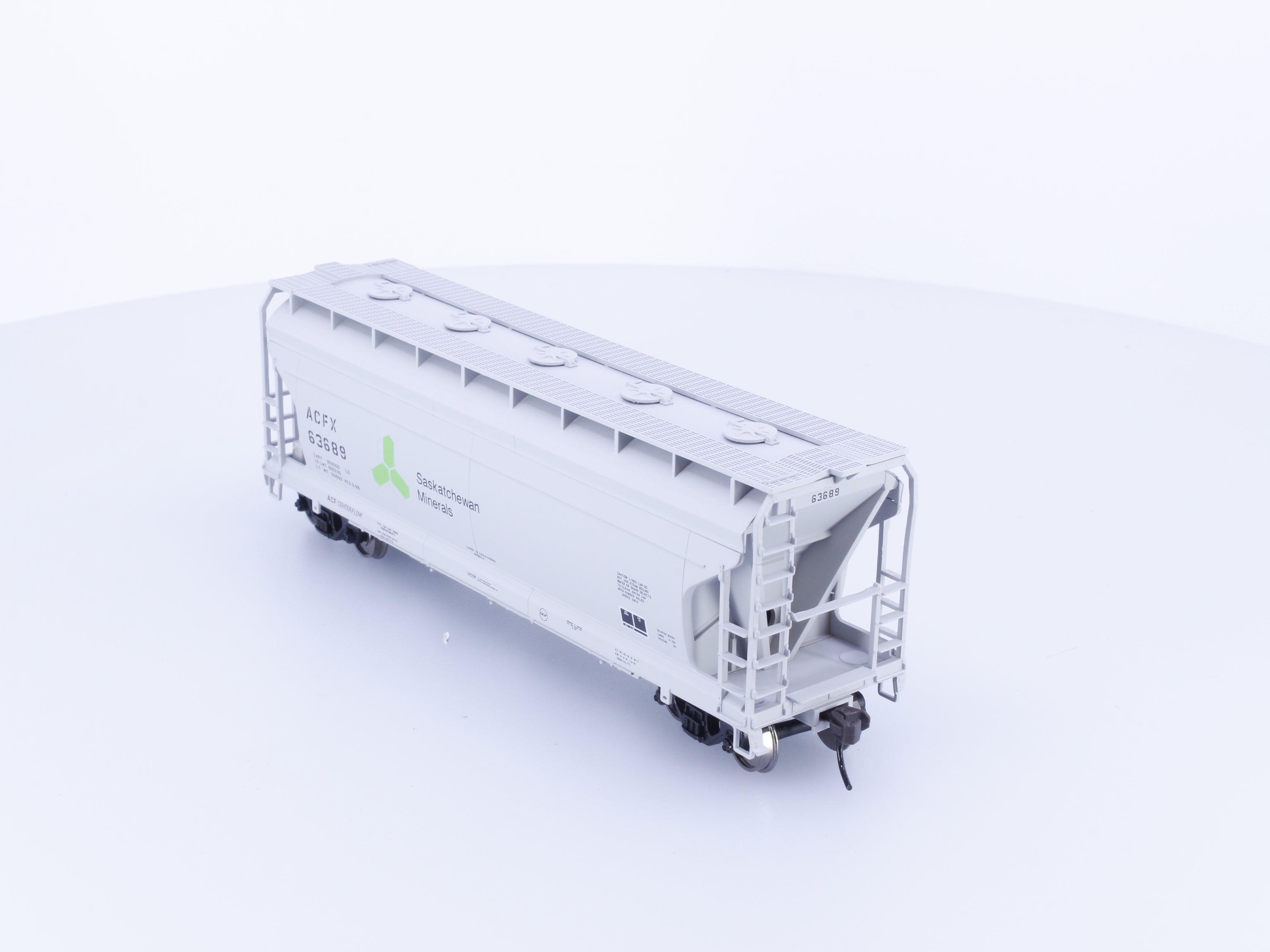 Trueline Trains TLT200541 HO ACF 3560 Covered Hopper Saskatchewan Minerals Saskatchewan (SKNX) 63689