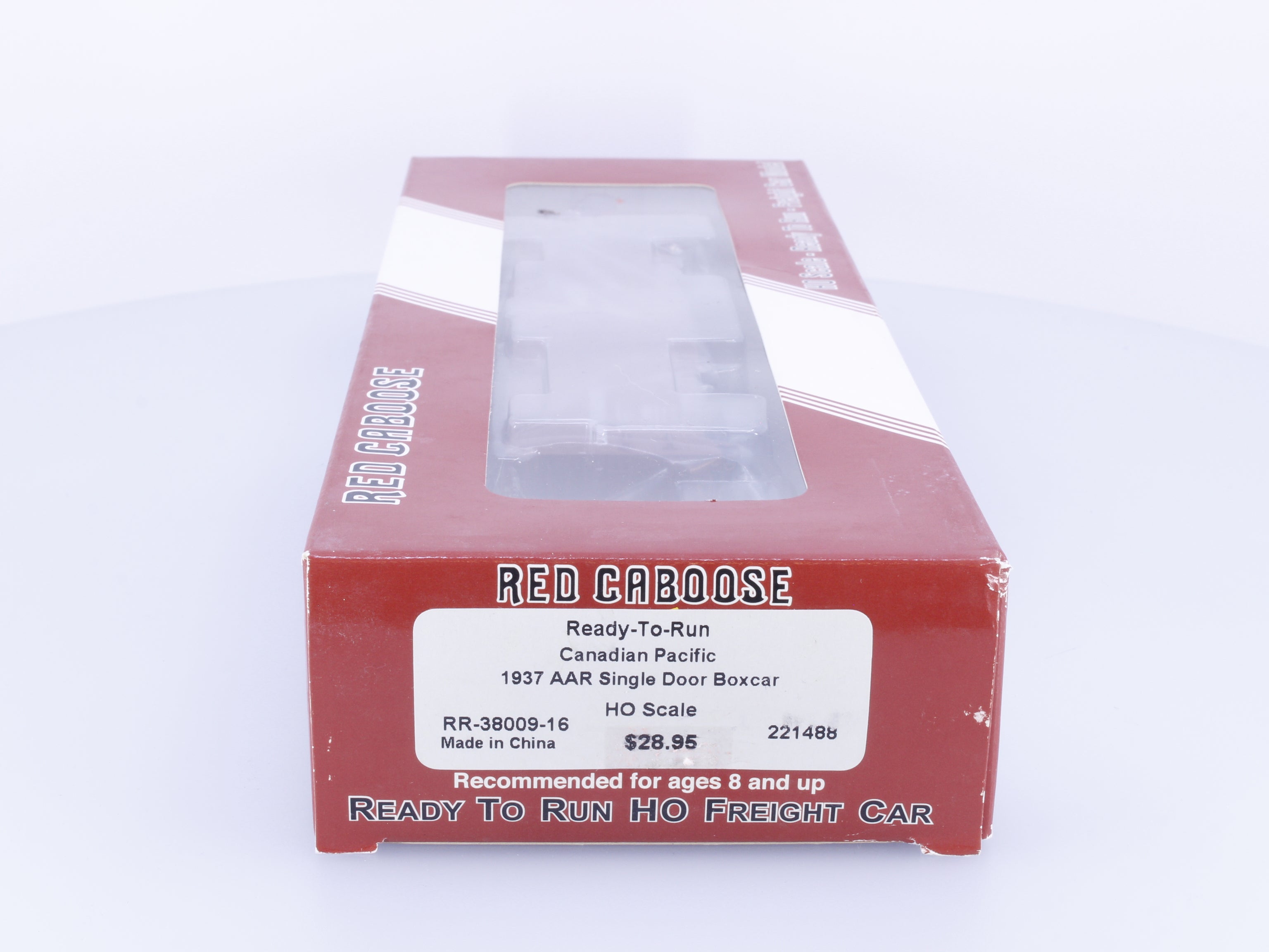 Red Caboose RR-38009-16 HO 40' 1937 AAR Single Door Boxcar Canadian Pacific (CP) 221488