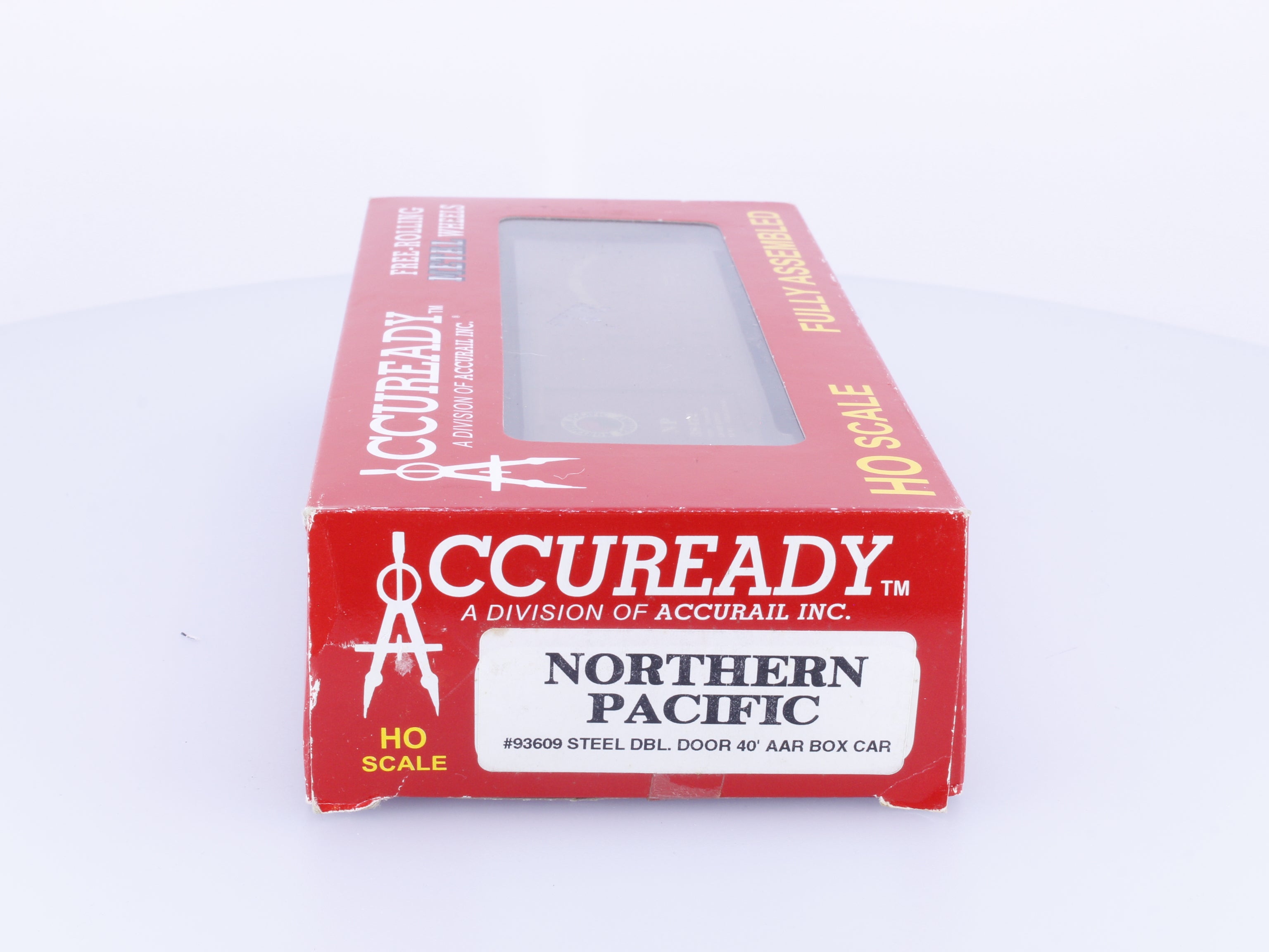 Accurail 93609 HO Accuready 40' AAR Steel Double Door Boxcar Northern Pacific (NP) 38472