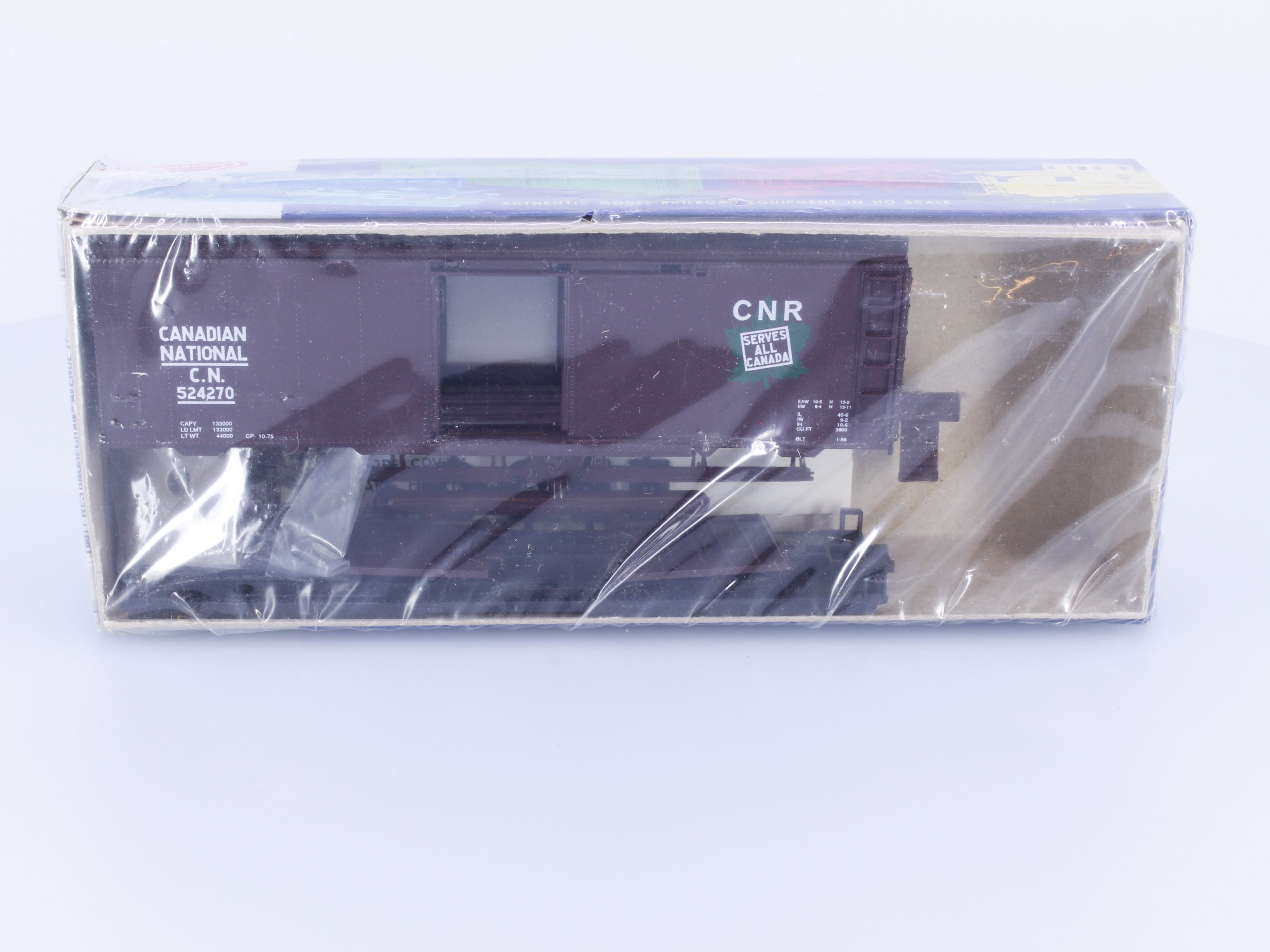 Roundhouse 1049 HO 40' Boxcar Kit #4 Canadian National (CN) 524270