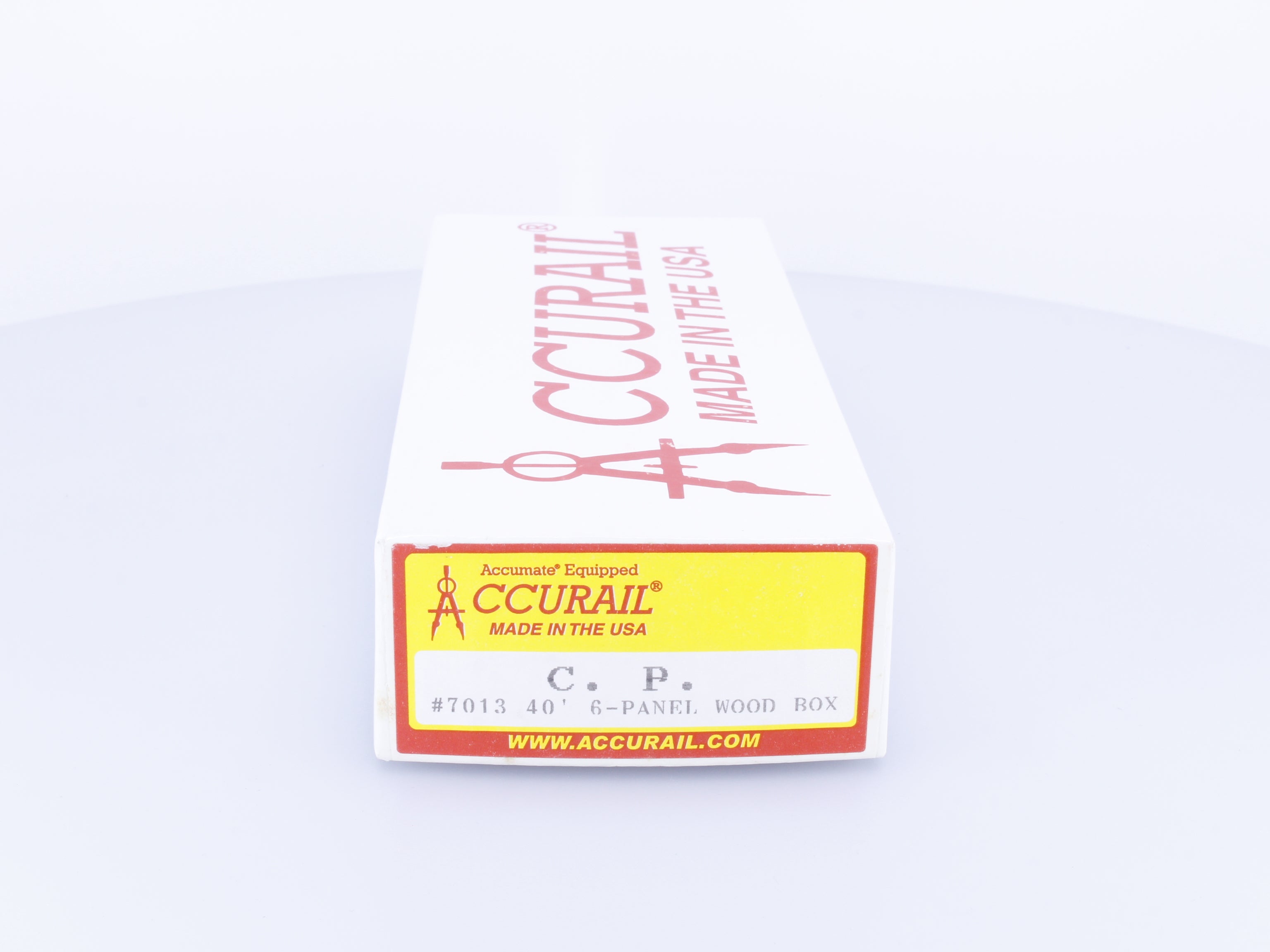 Accurail 7013 HO 40' 6 Panel Wood Boxcar Kit Canadian Pacific (CP) 123468