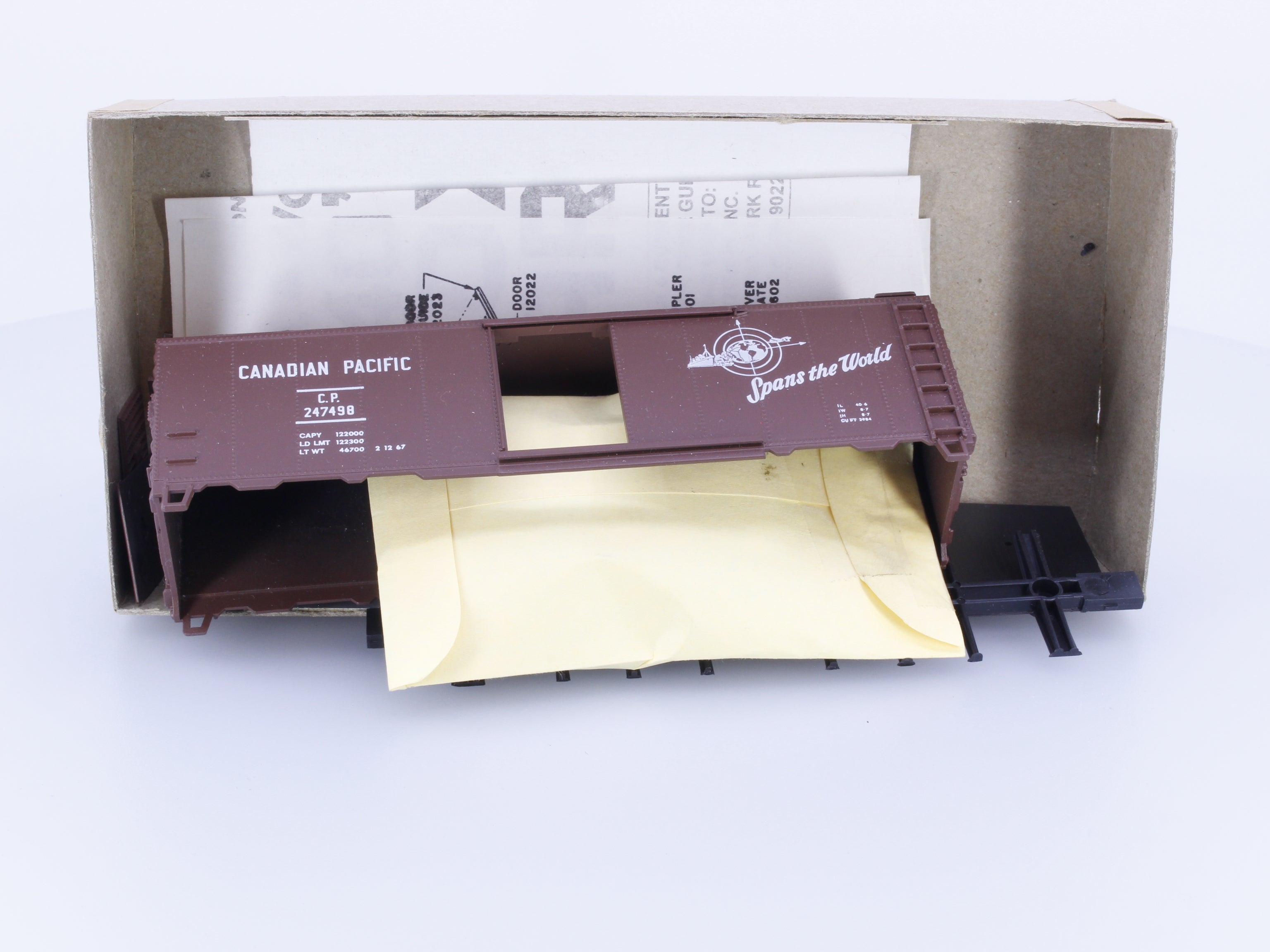 Athearn 5005 HO 40' AAR Boxcar Kit #3 Canadian Pacific (CP) 247498