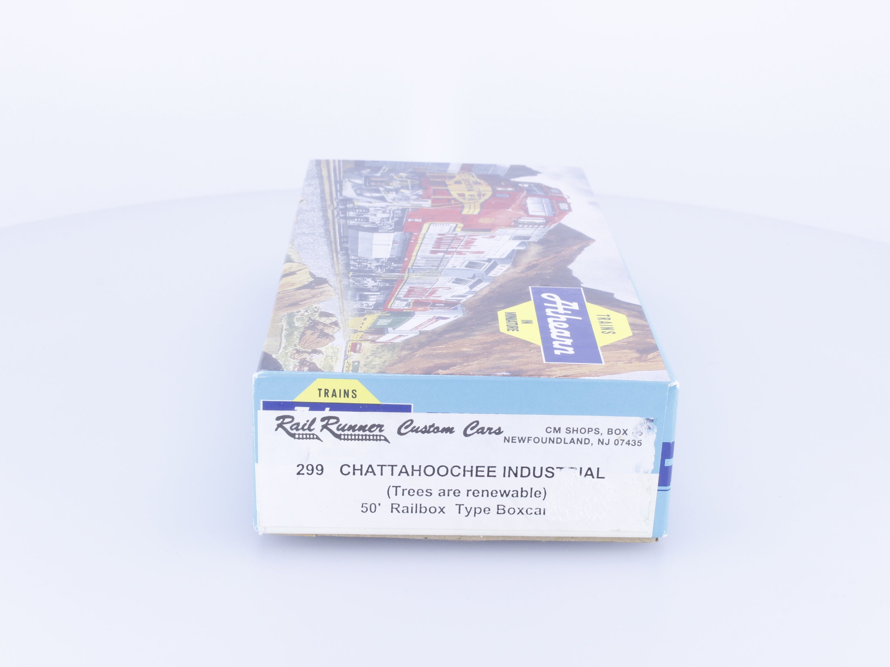 Rail Runner Custom Cars 299 HO 50' Railbox Type Boxcar Kit Chattahoochee Industrial Railroad (CIRR) 90027