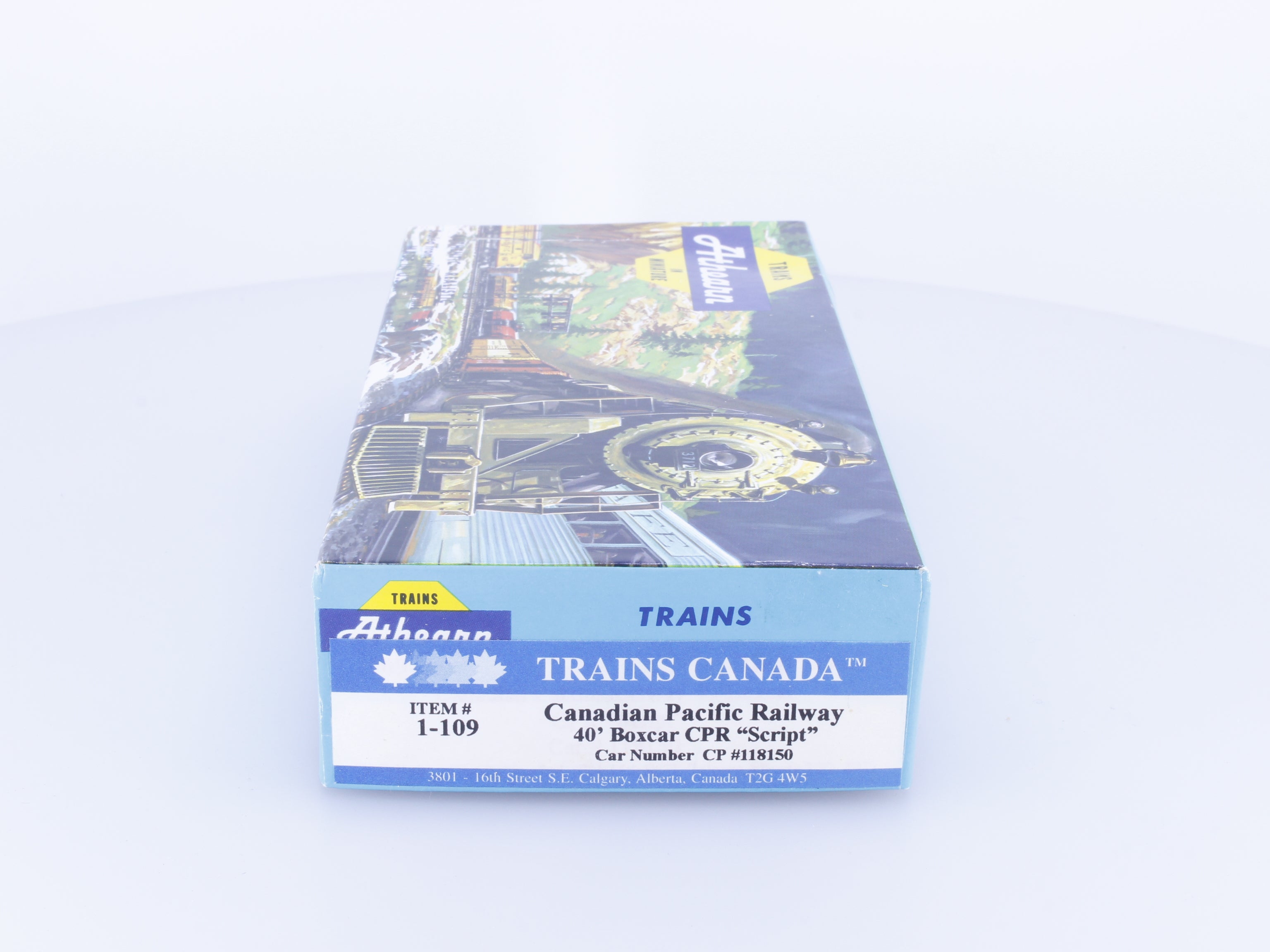 Trains Canada 1-109 HO 40' Boxcar Script Kit Canadian Pacific (CP) 118150