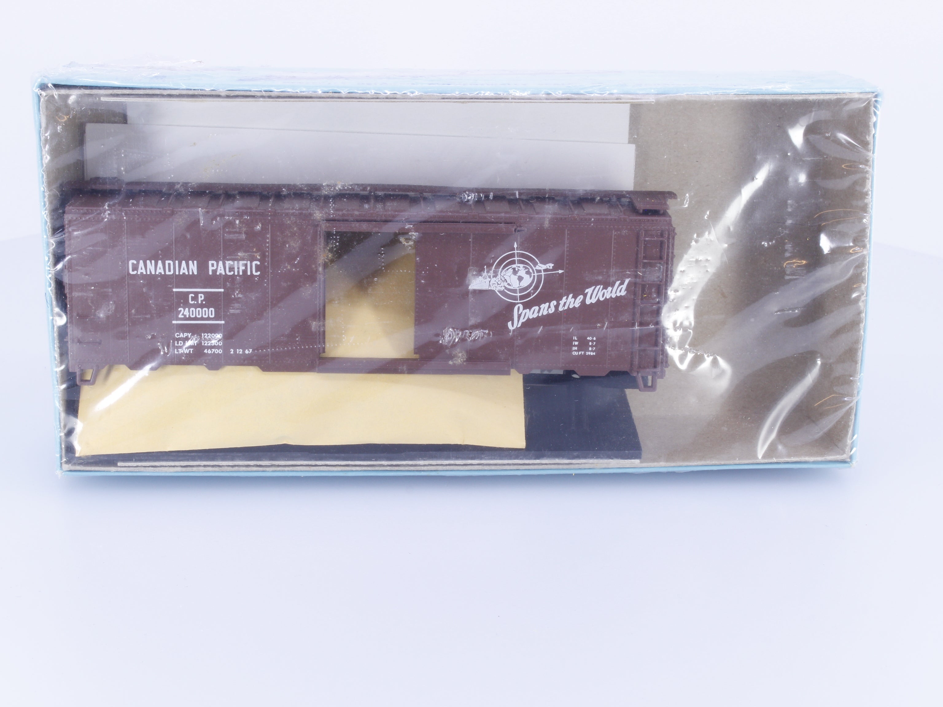 Athearn 5005 HO 40' Boxcar Kit #1 Canadian Pacific (CP) 240000 (#1)