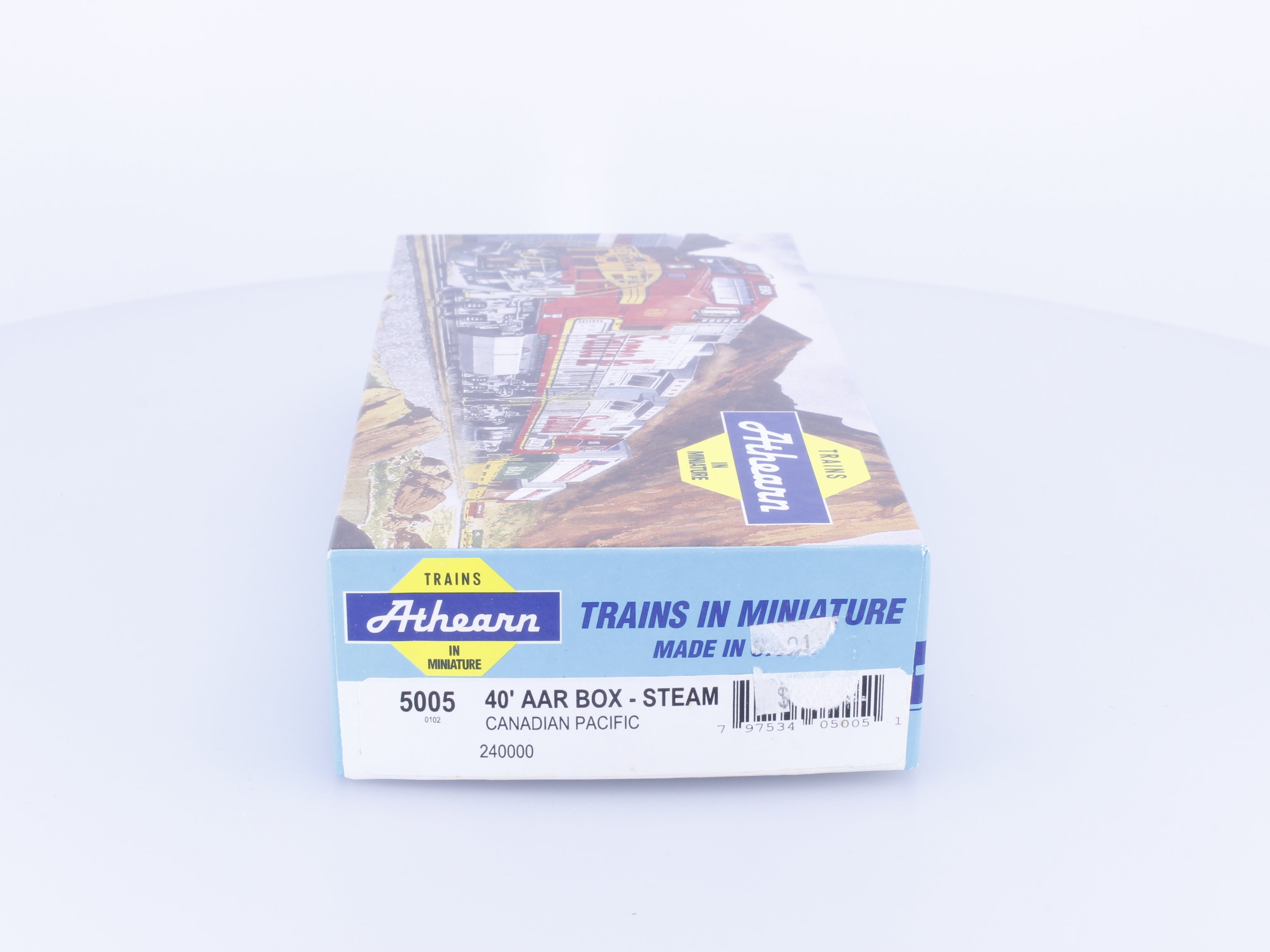 Athearn 5005 HO 40' AAR Boxcar Kit Canadian Pacific (CP) 240000 (#5)