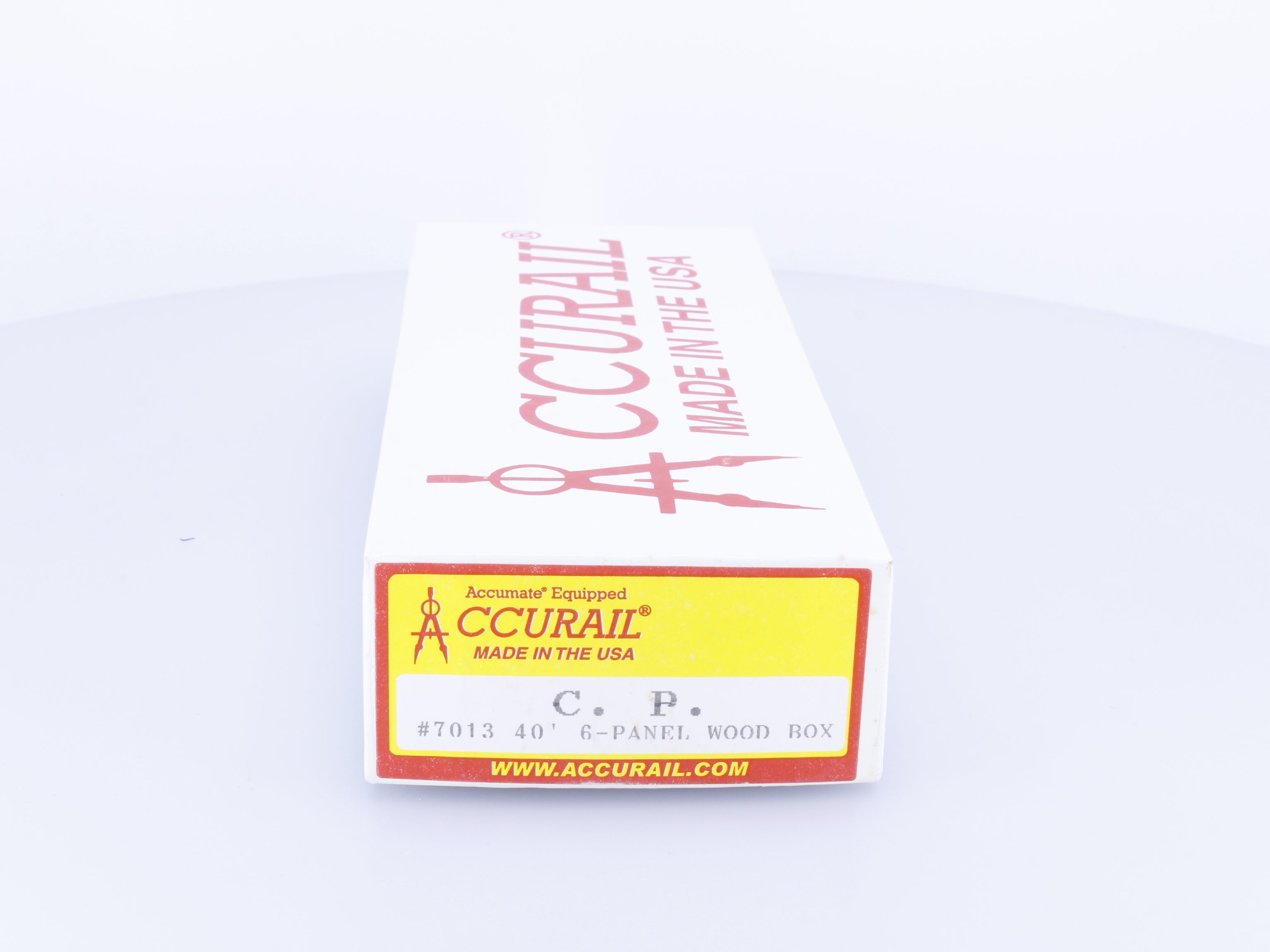 Accurail 7013 HO 40' 6 Panel Wood Boxcar Kit #4 Canadian Pacific (CP) 123468