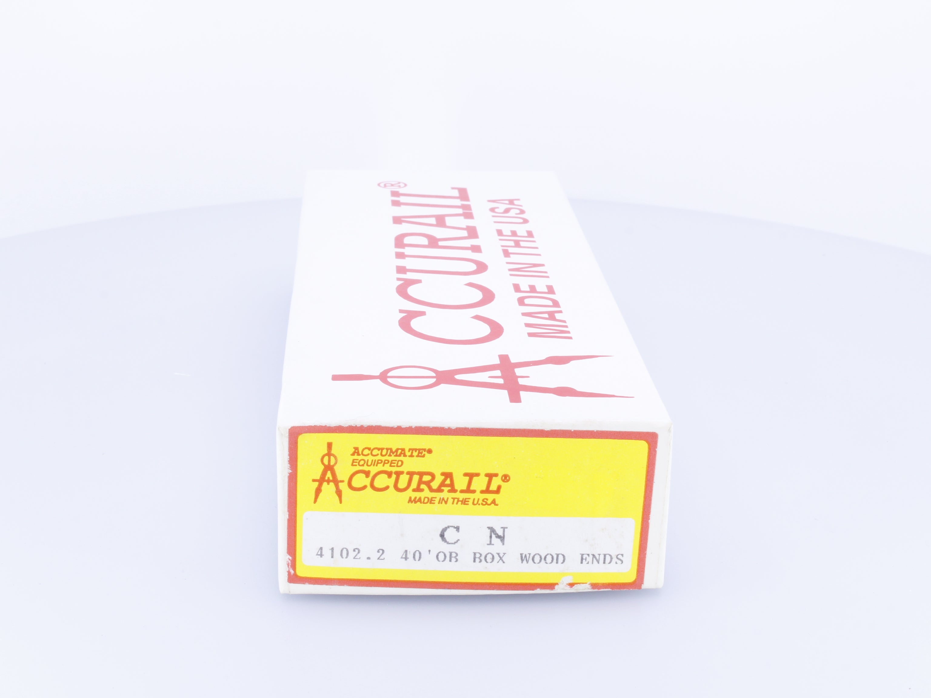 Accurail 4102.2 HO 40' Outside Braced Boxcar Wood Ends Kit Canadian National (CN) 500555